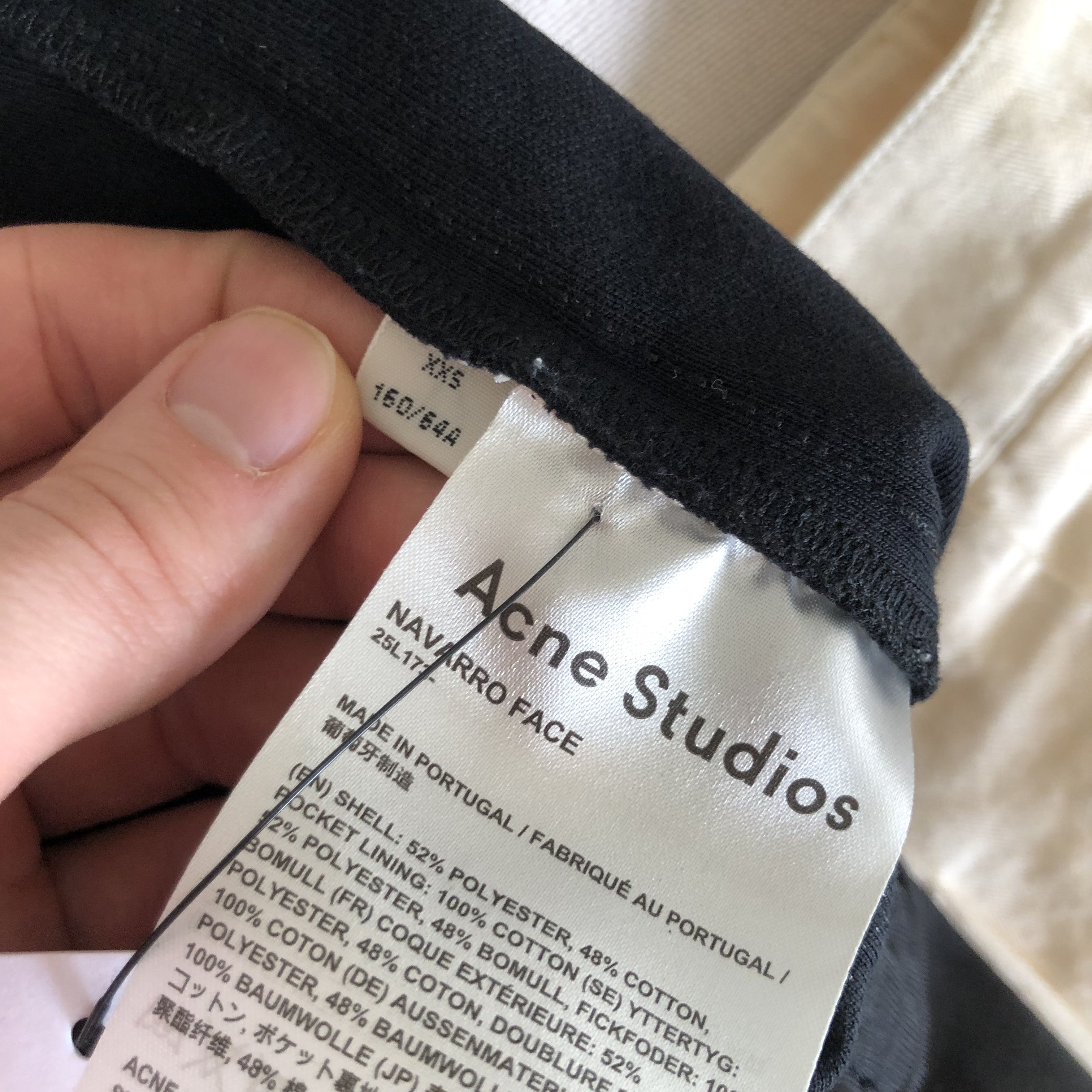 Acne Studios Acne Studios Navarro Face Logo Shorts Size US 28 / EU 44 - 4 Thumbnail