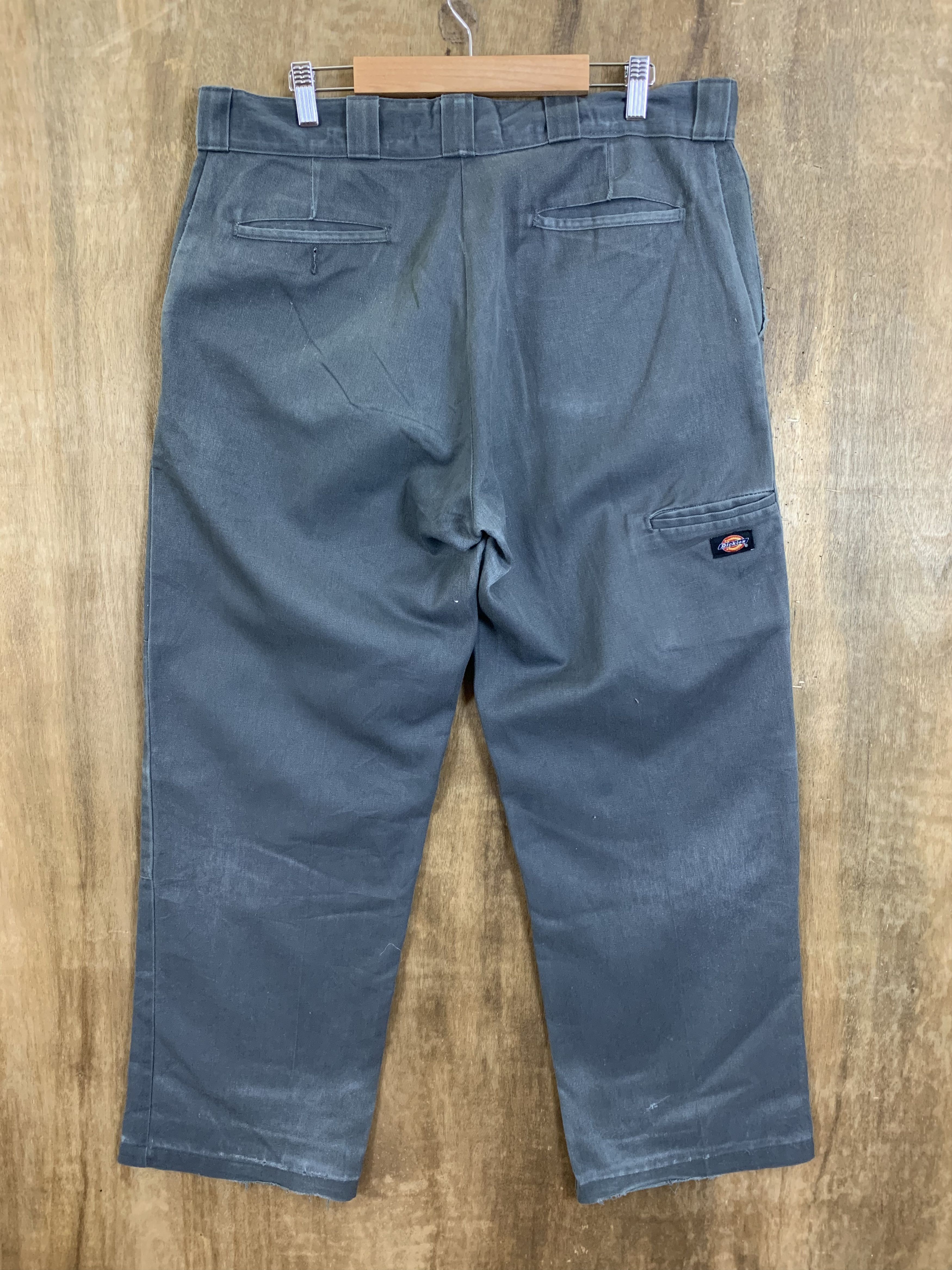 Dickies Baggy Dickies Double Knee Carpenter Pants Japanese Branded Size US 35 - 2 Thumbnail