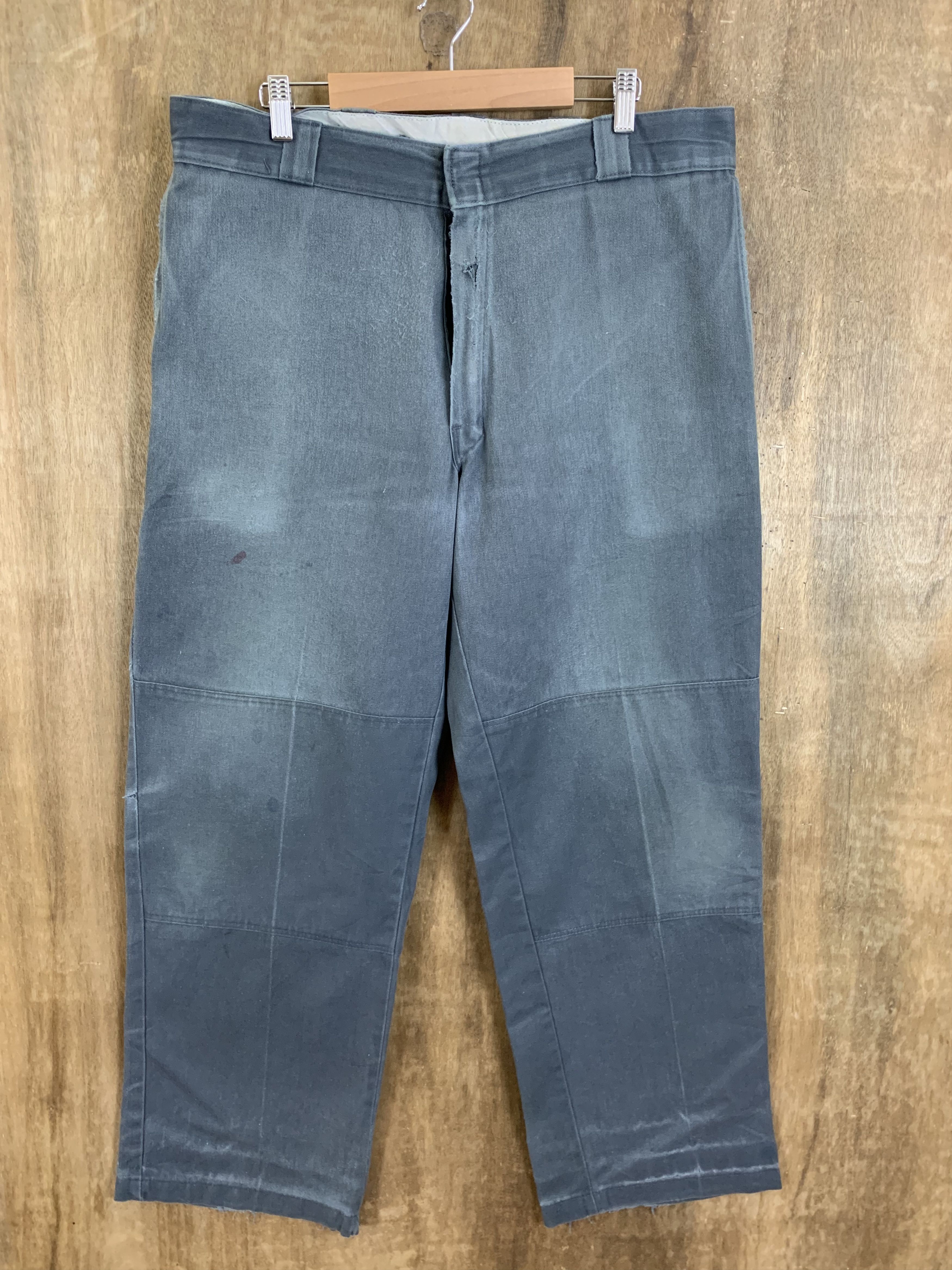 Dickies Baggy Dickies Double Knee Carpenter Pants Japanese Branded Size US 35 - 1 Thumbnail