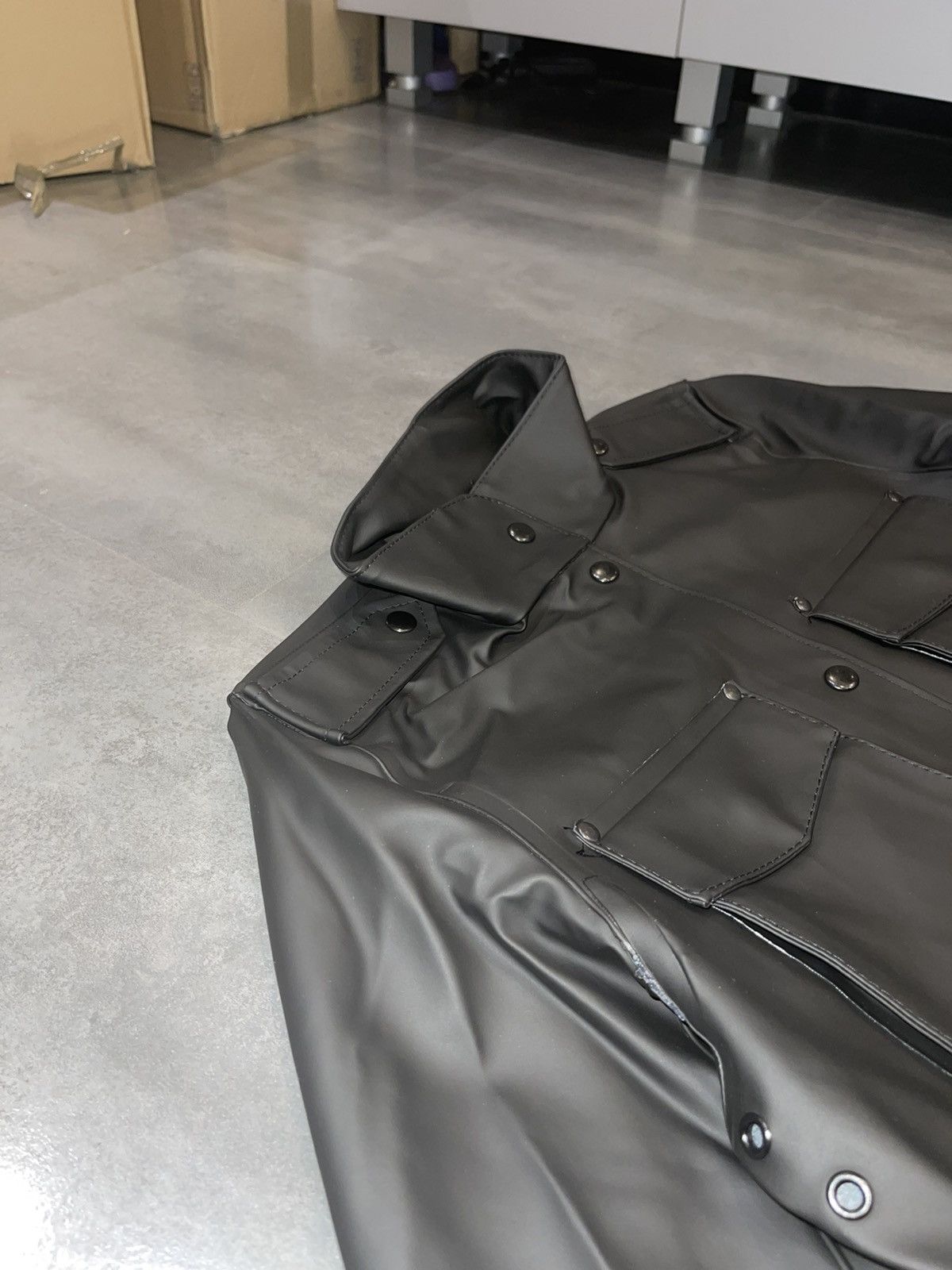 Stutterheim DS! Stutterheim Bergshamra Multipocket Raincoat Size US M / EU 48-50 / 2 - 8 Thumbnail