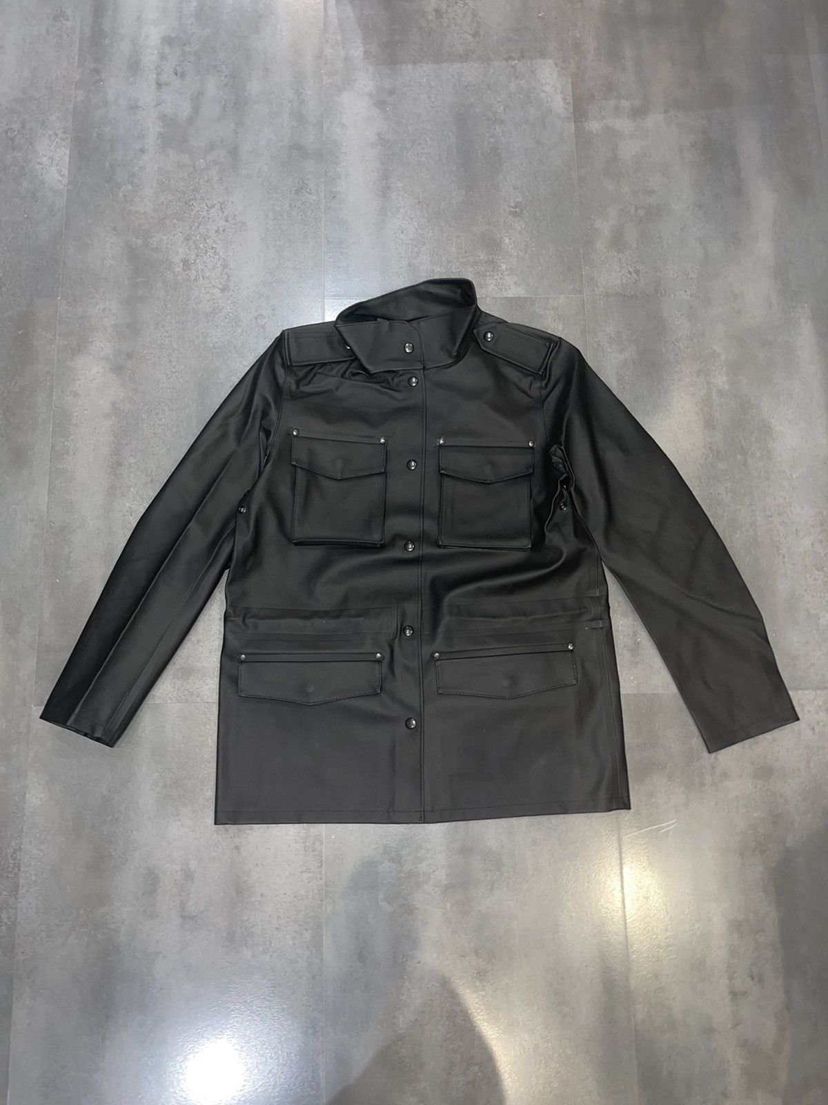 Stutterheim DS! Stutterheim Bergshamra Multipocket Raincoat Size US M / EU 48-50 / 2 - 3 Thumbnail