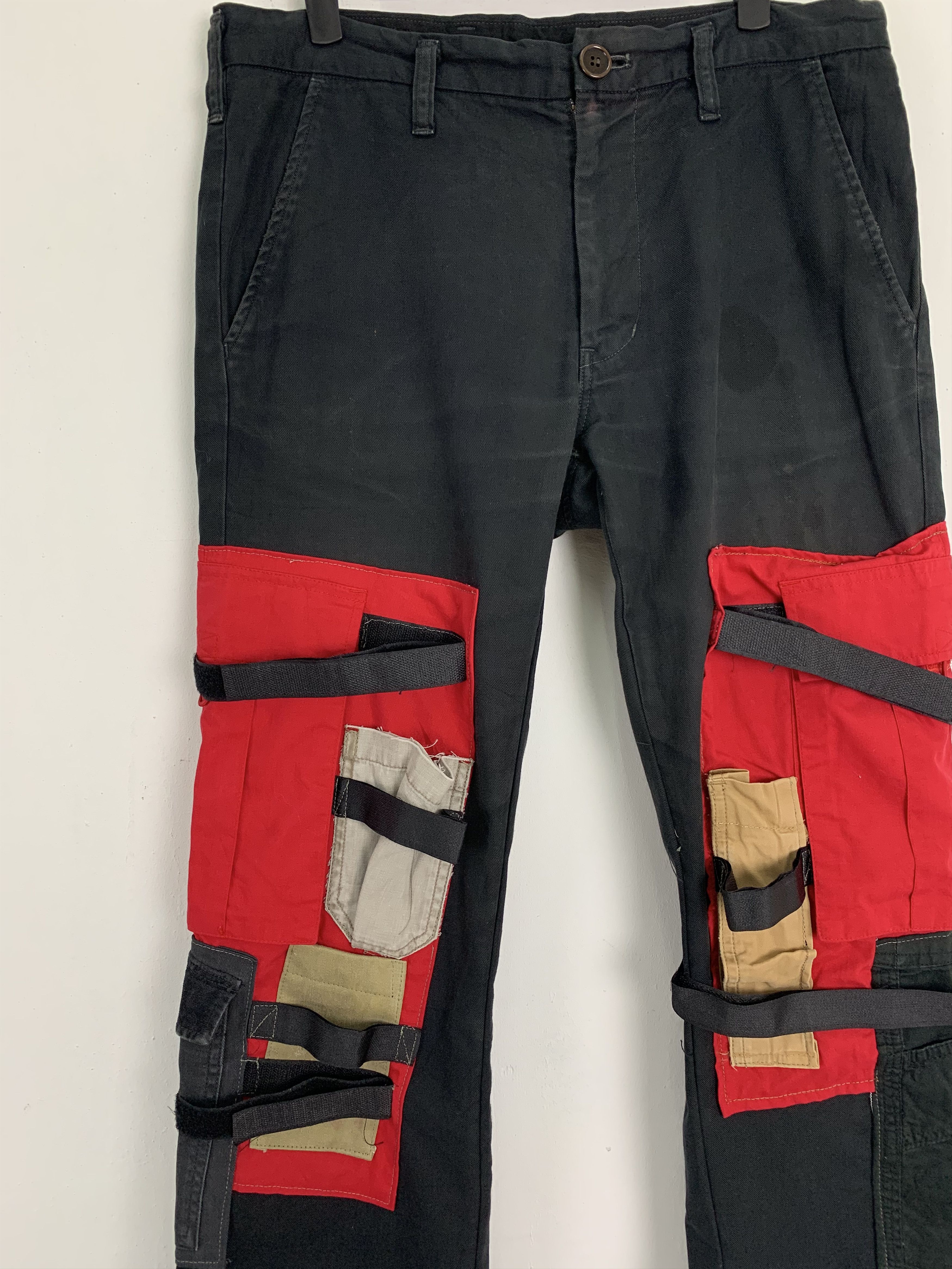 Johnbull Cargo Pants John Bull Reconstructed Multipocket Pants Size US 30 / EU 46 - 6 Thumbnail