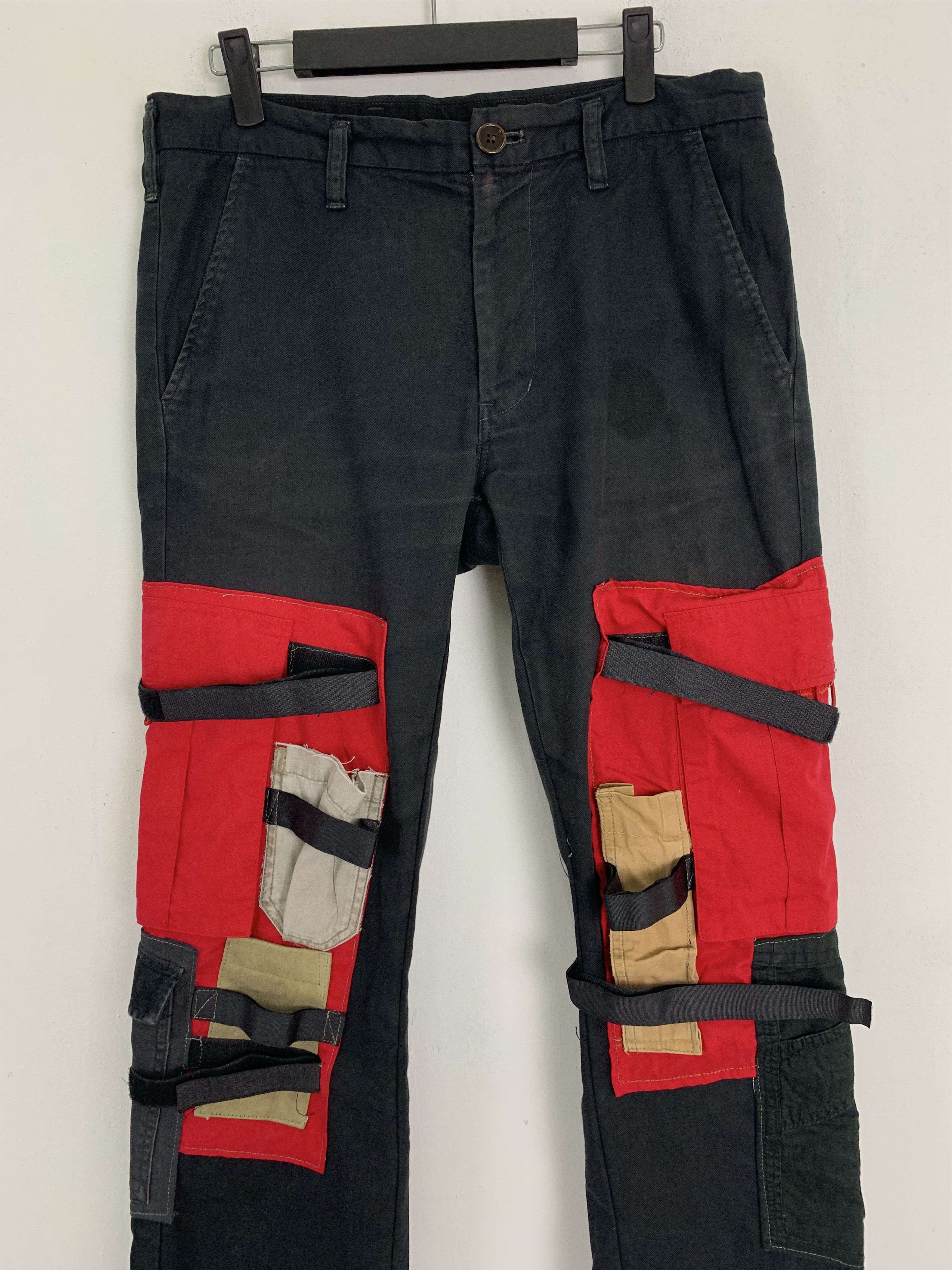 Johnbull Cargo Pants John Bull Reconstructed Multipocket Pants Size US 30 / EU 46 - 3 Thumbnail