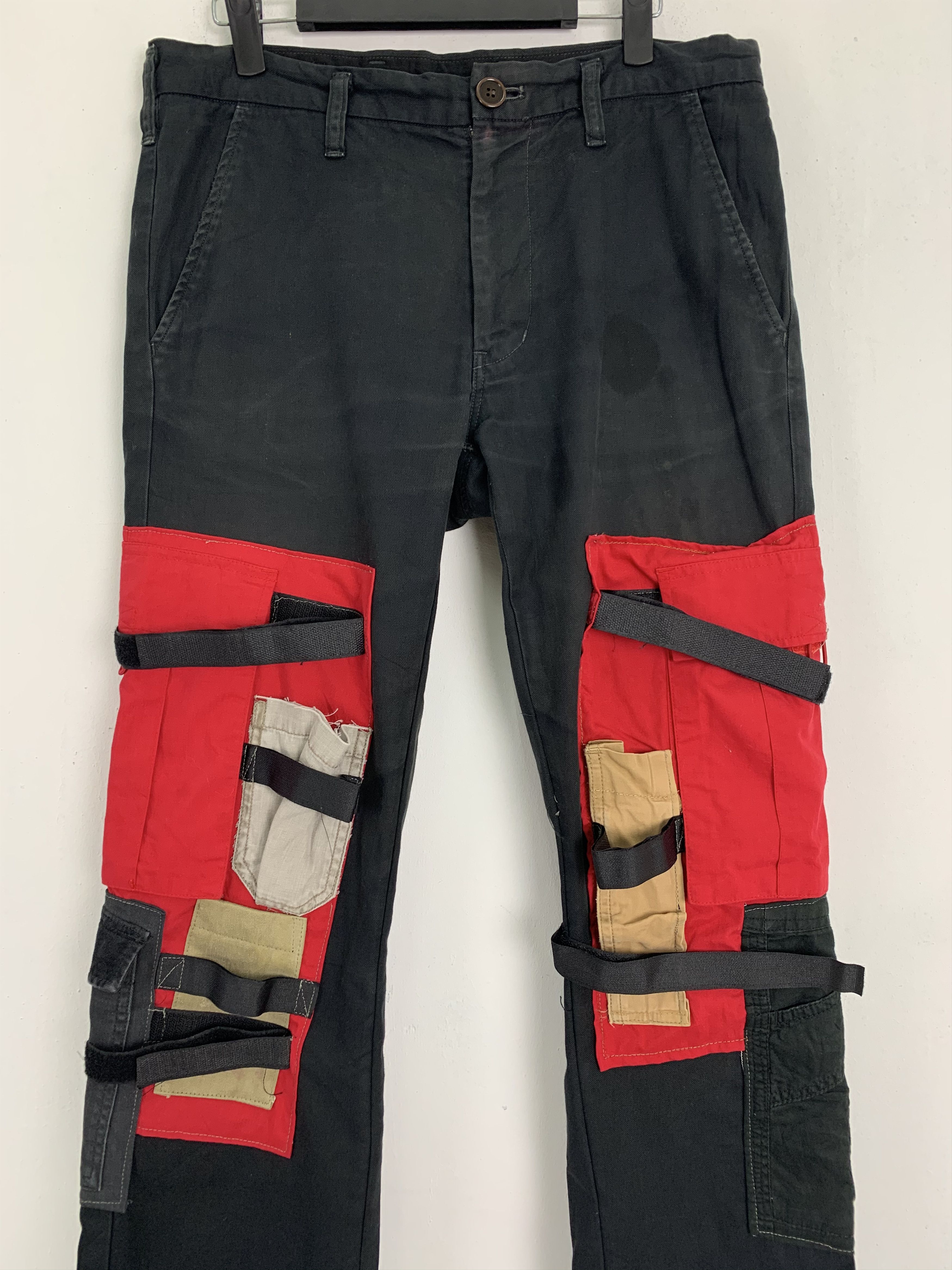 Johnbull Cargo Pants John Bull Reconstructed Multipocket Pants Size US 30 / EU 46 - 4 Thumbnail