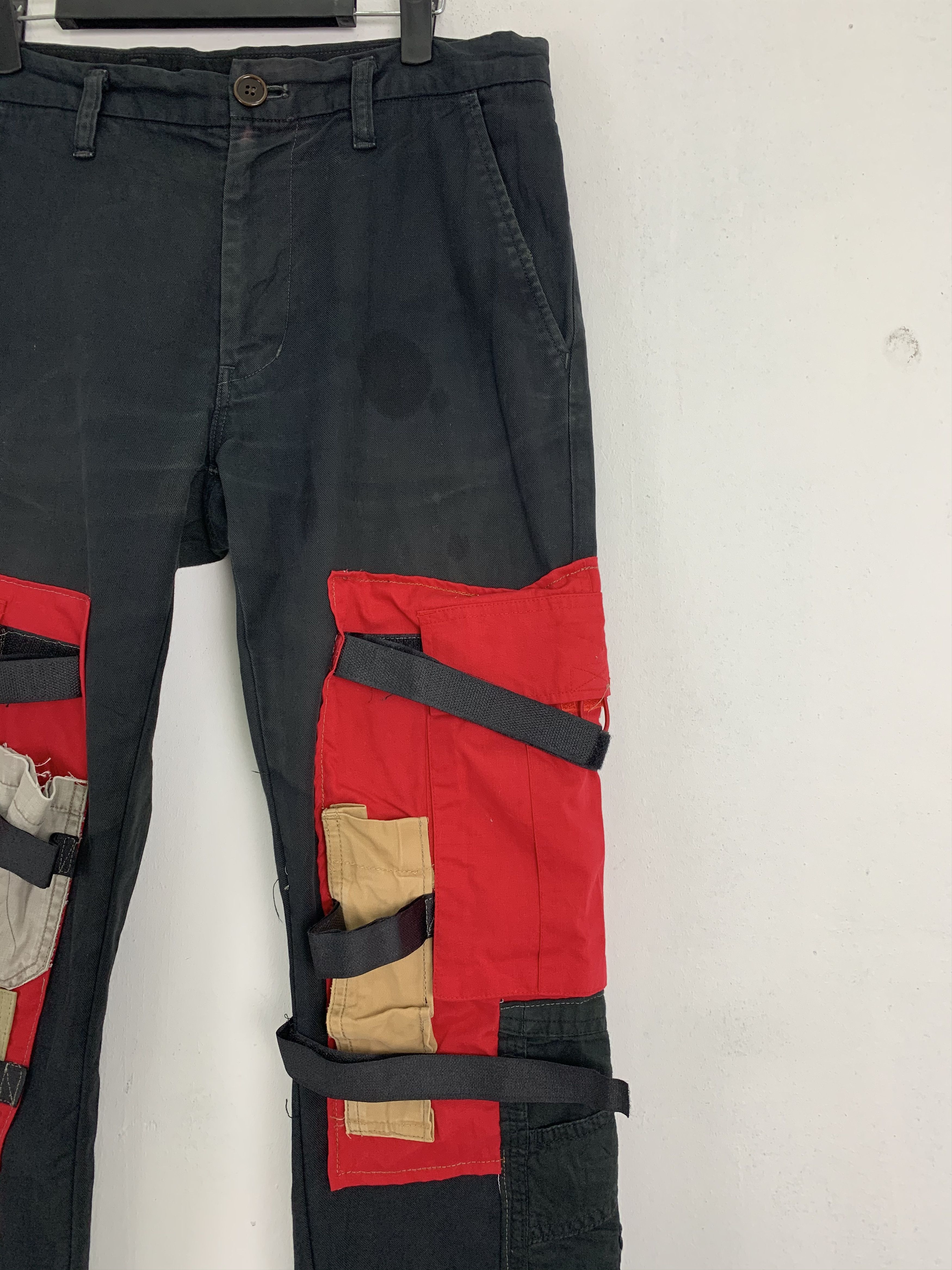 Johnbull Cargo Pants John Bull Reconstructed Multipocket Pants Size US 30 / EU 46 - 5 Thumbnail