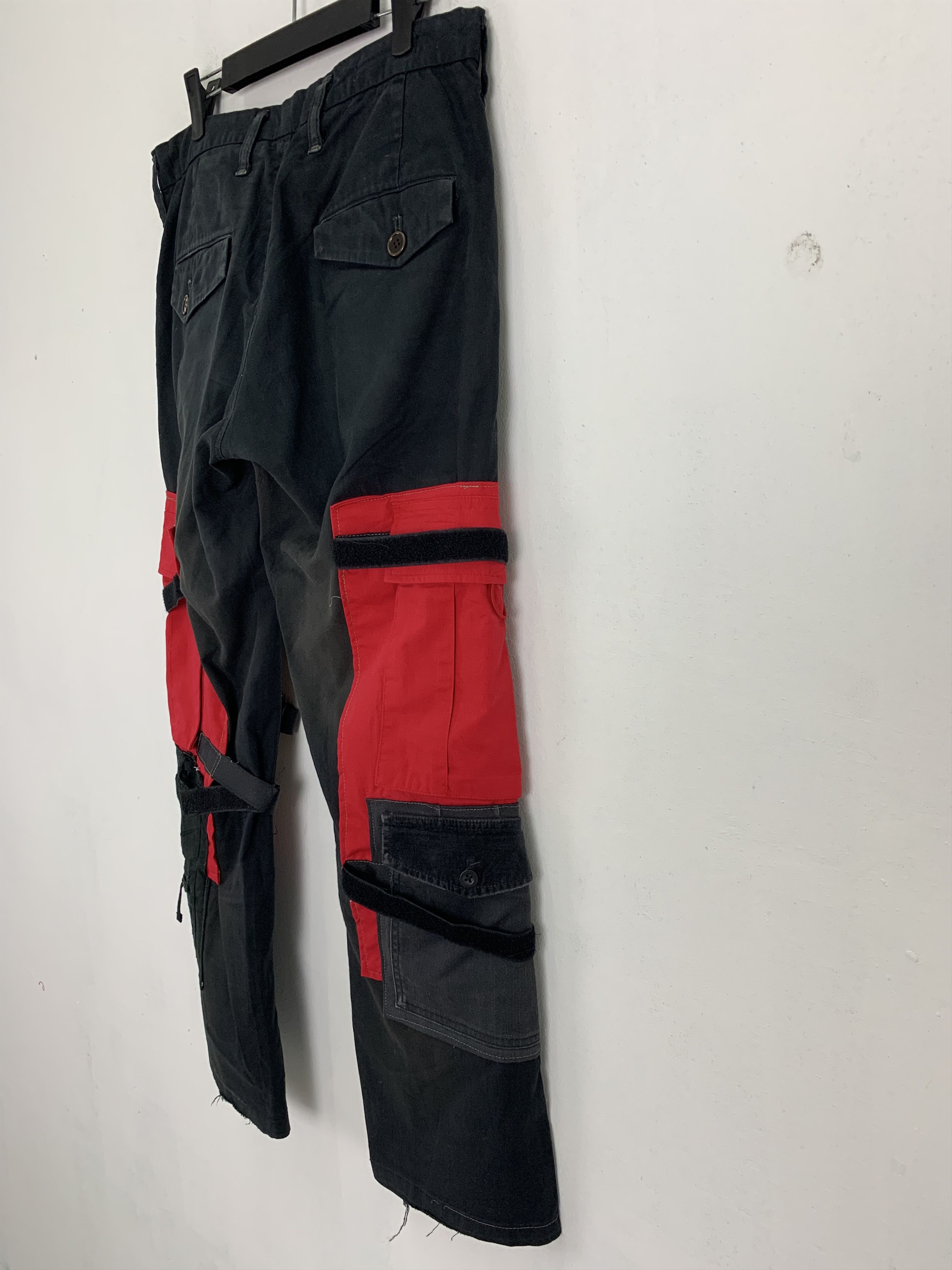 Johnbull Cargo Pants John Bull Reconstructed Multipocket Pants Size US 30 / EU 46 - 18 Thumbnail