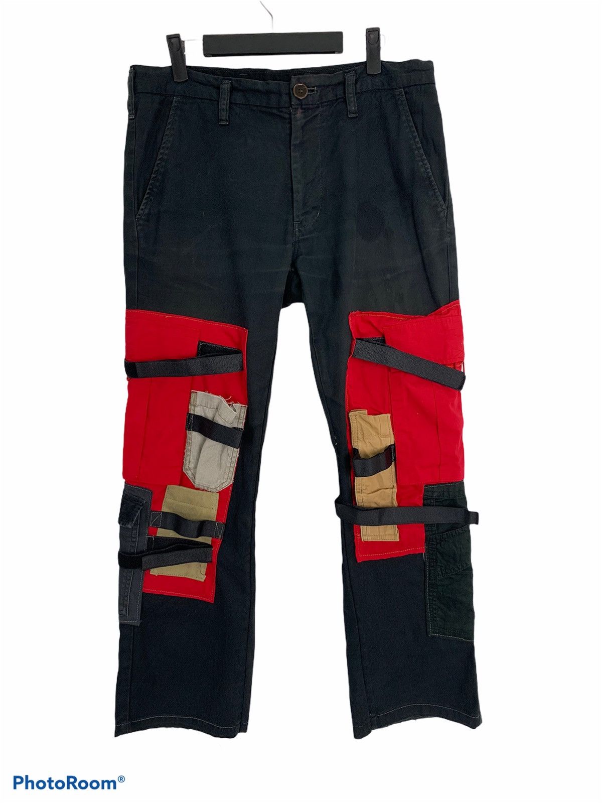 Johnbull Cargo Pants John Bull Reconstructed Multipocket Pants Size US 30 / EU 46 - 1 Thumbnail