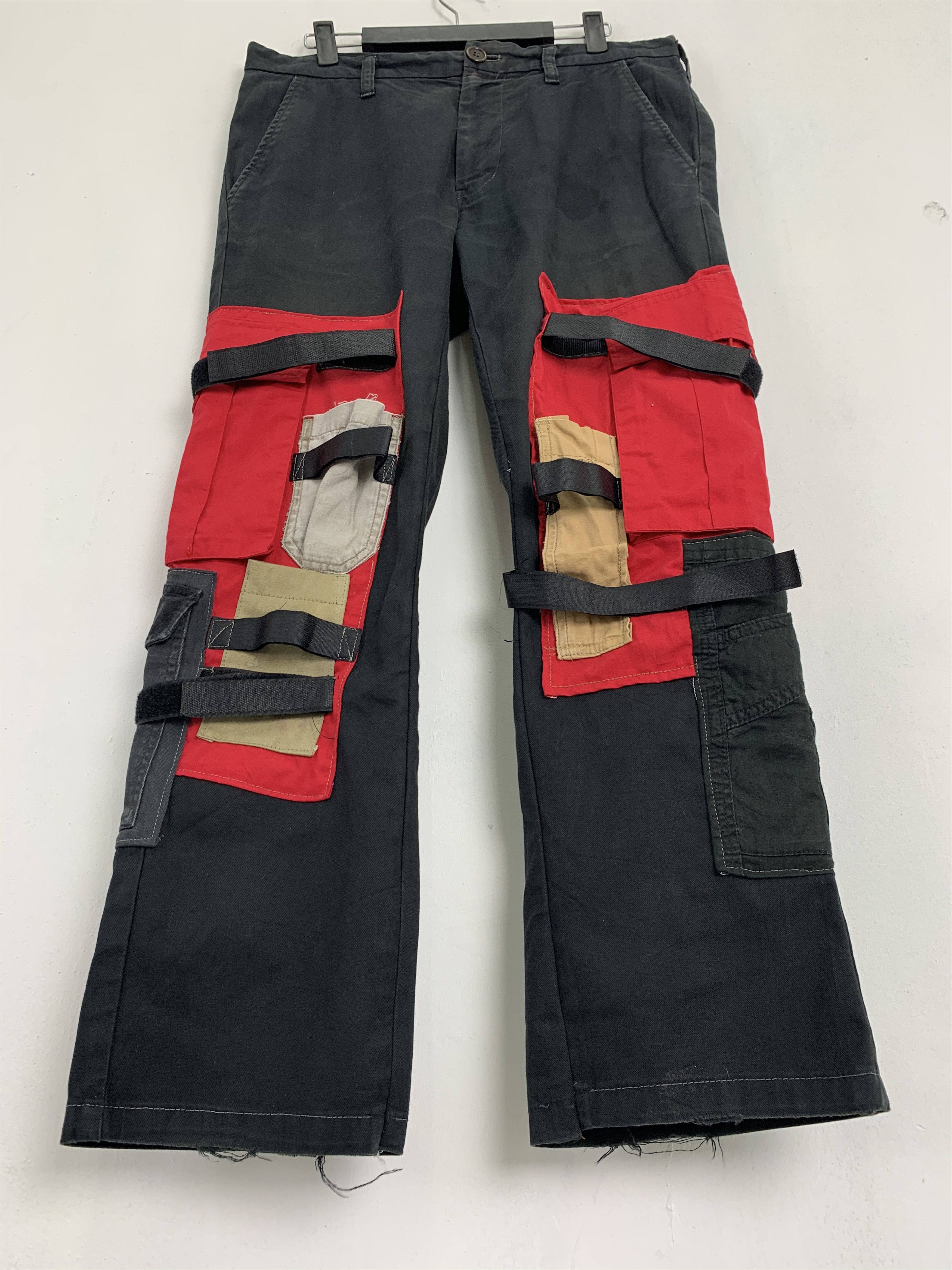 Johnbull Cargo Pants John Bull Reconstructed Multipocket Pants Size US 30 / EU 46 - 20 Thumbnail