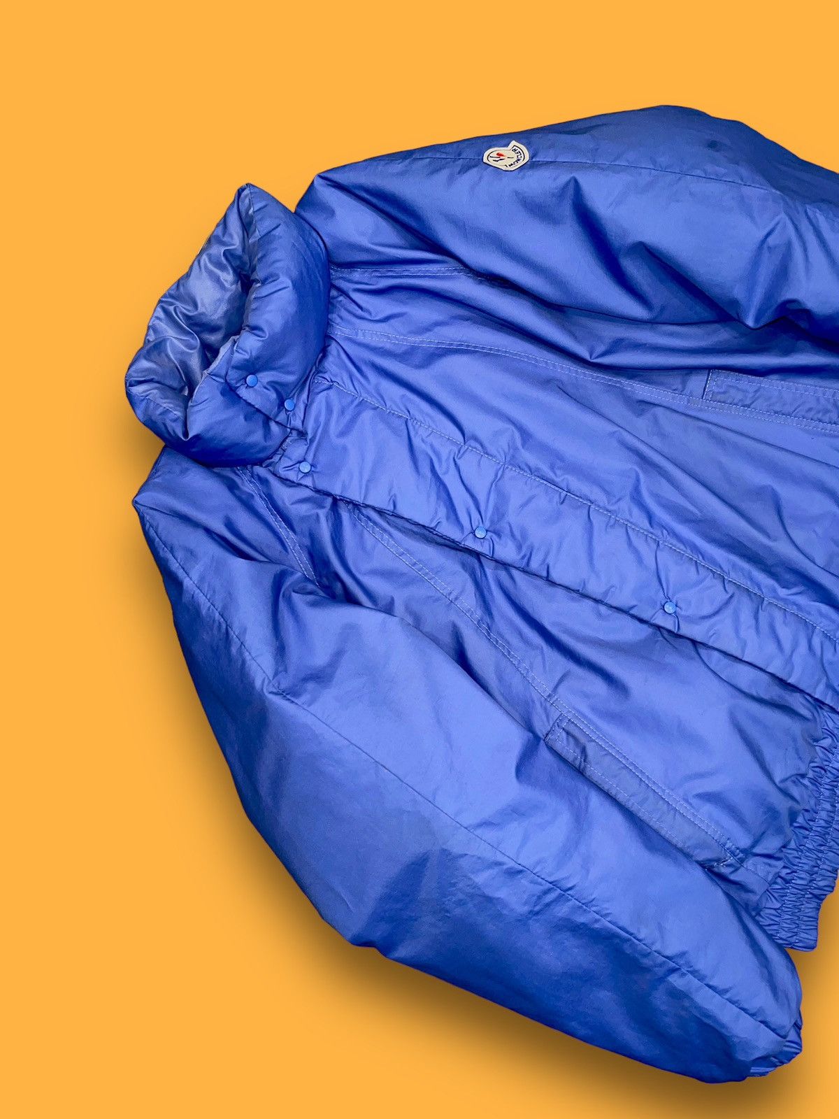 Moncler Vintage Moncler Grenoble Down Puffer Blue Jacket Size US XL / EU 56 / 4 - 5 Thumbnail