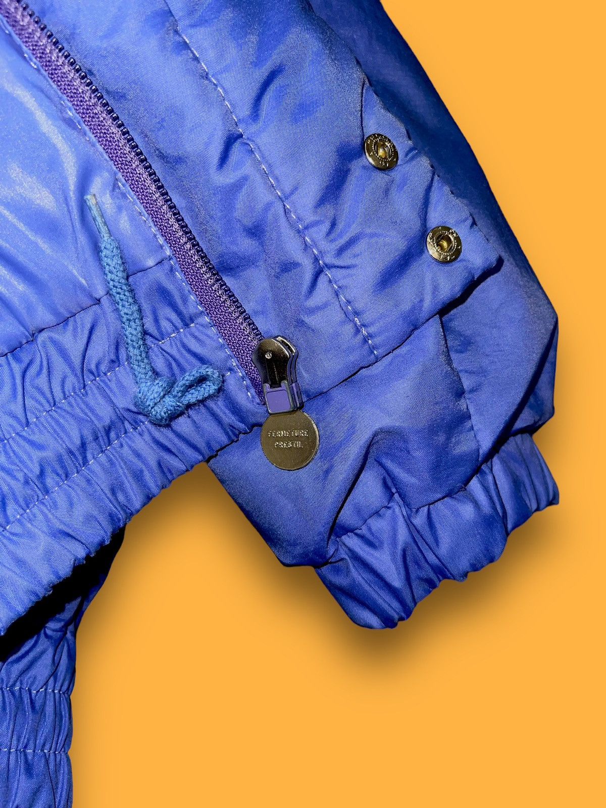 Moncler Vintage Moncler Grenoble Down Puffer Blue Jacket Size US XL / EU 56 / 4 - 13 Thumbnail