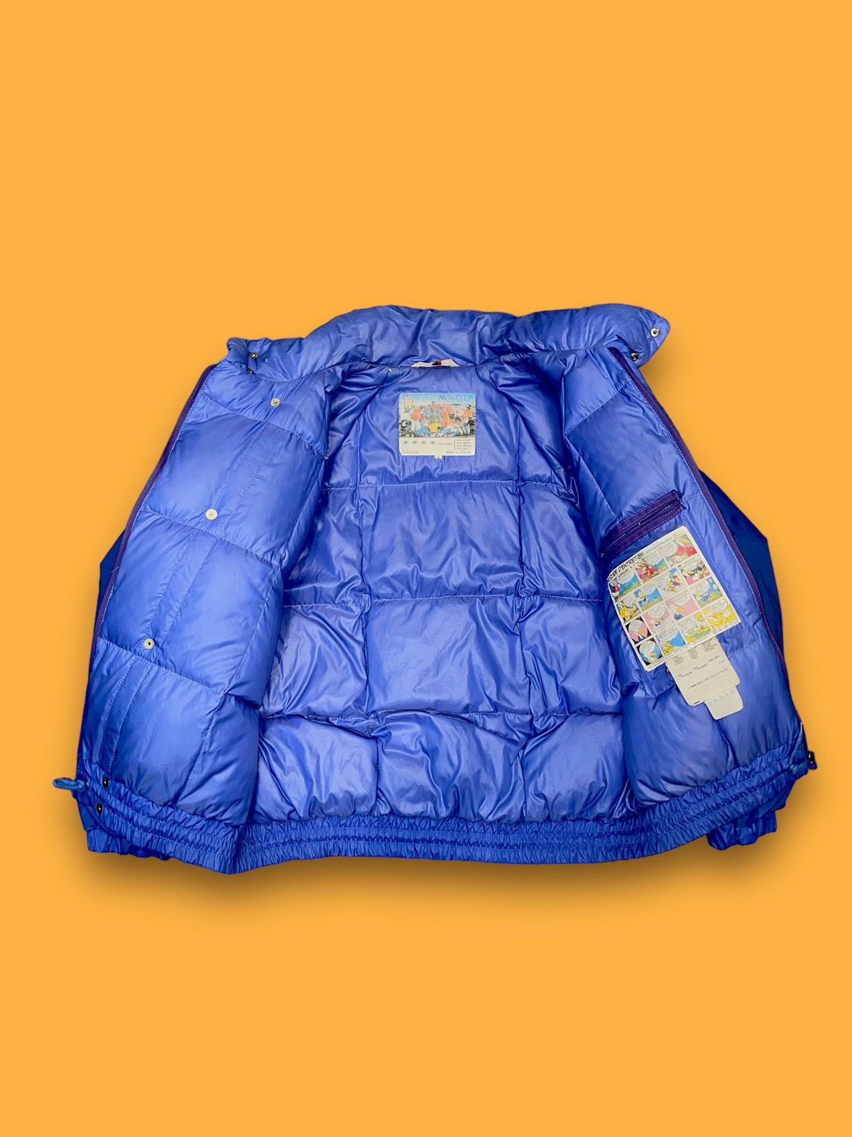 Moncler Vintage Moncler Grenoble Down Puffer Blue Jacket Size US XL / EU 56 / 4 - 12 Thumbnail