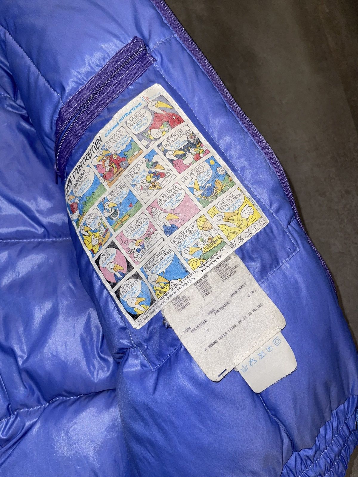 Moncler Vintage Moncler Grenoble Down Puffer Blue Jacket Size US XL / EU 56 / 4 - 15 Thumbnail
