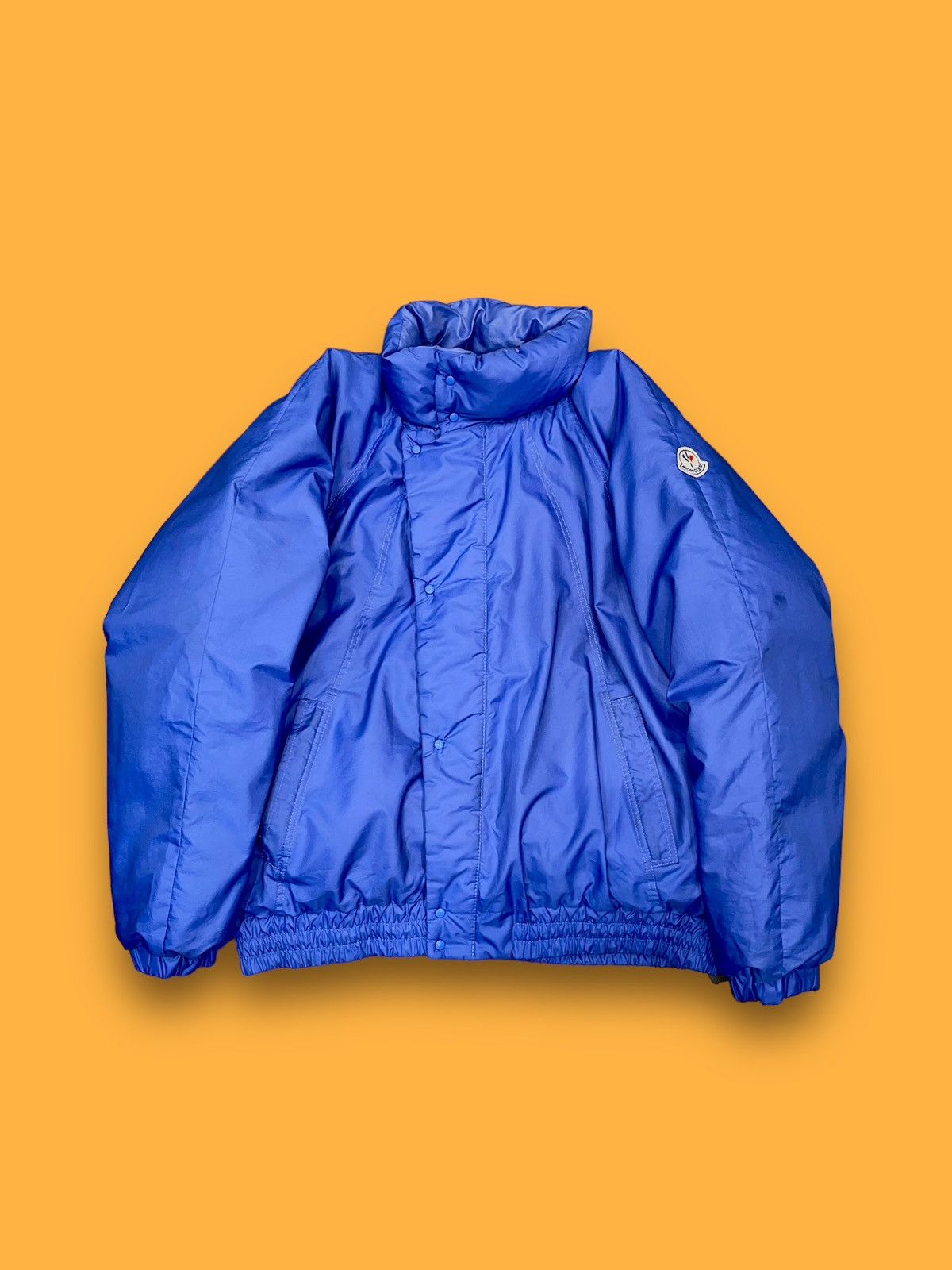 Moncler Vintage Moncler Grenoble Down Puffer Blue Jacket Size US XL / EU 56 / 4 - 1 Thumbnail