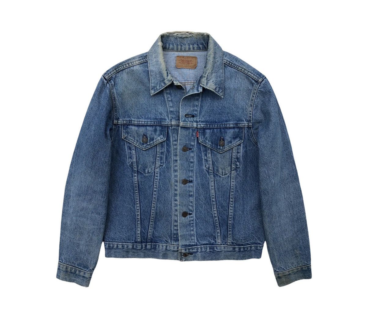 Levi's Vintage Clothing Vintage 70s Levi's Trucker Jacket Made in U. S. A 🇺🇸 Size US M / EU 48-50 / 2 - 5 Thumbnail