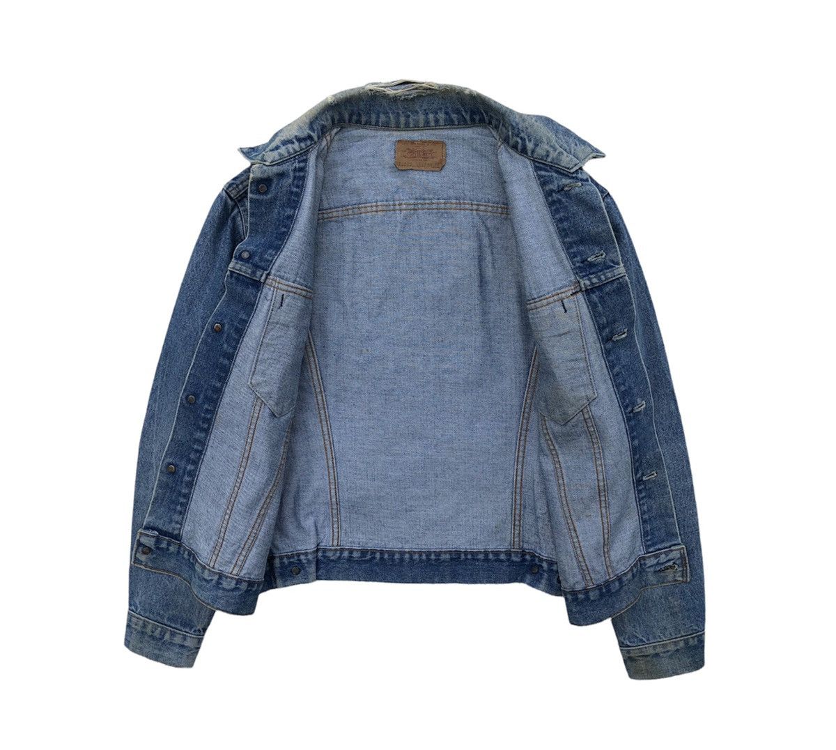 Levi's Vintage Clothing Vintage 70s Levi's Trucker Jacket Made in U. S. A 🇺🇸 Size US M / EU 48-50 / 2 - 11 Thumbnail