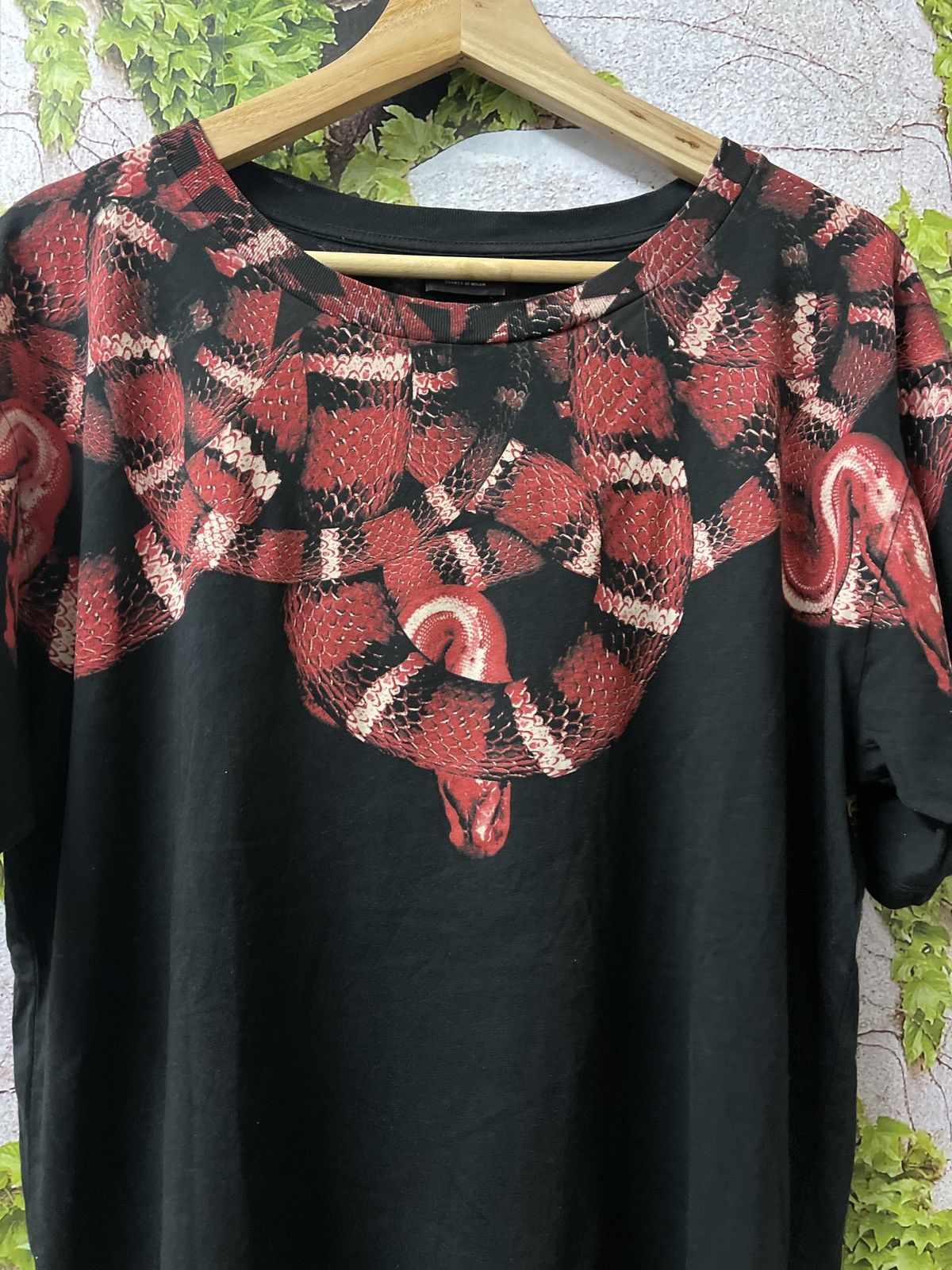 Marcelo Burlon VINTAGE MARCELO BURLON SNAKE TEE VERY RARE Size US M / EU 48-50 / 2 - 2 Thumbnail