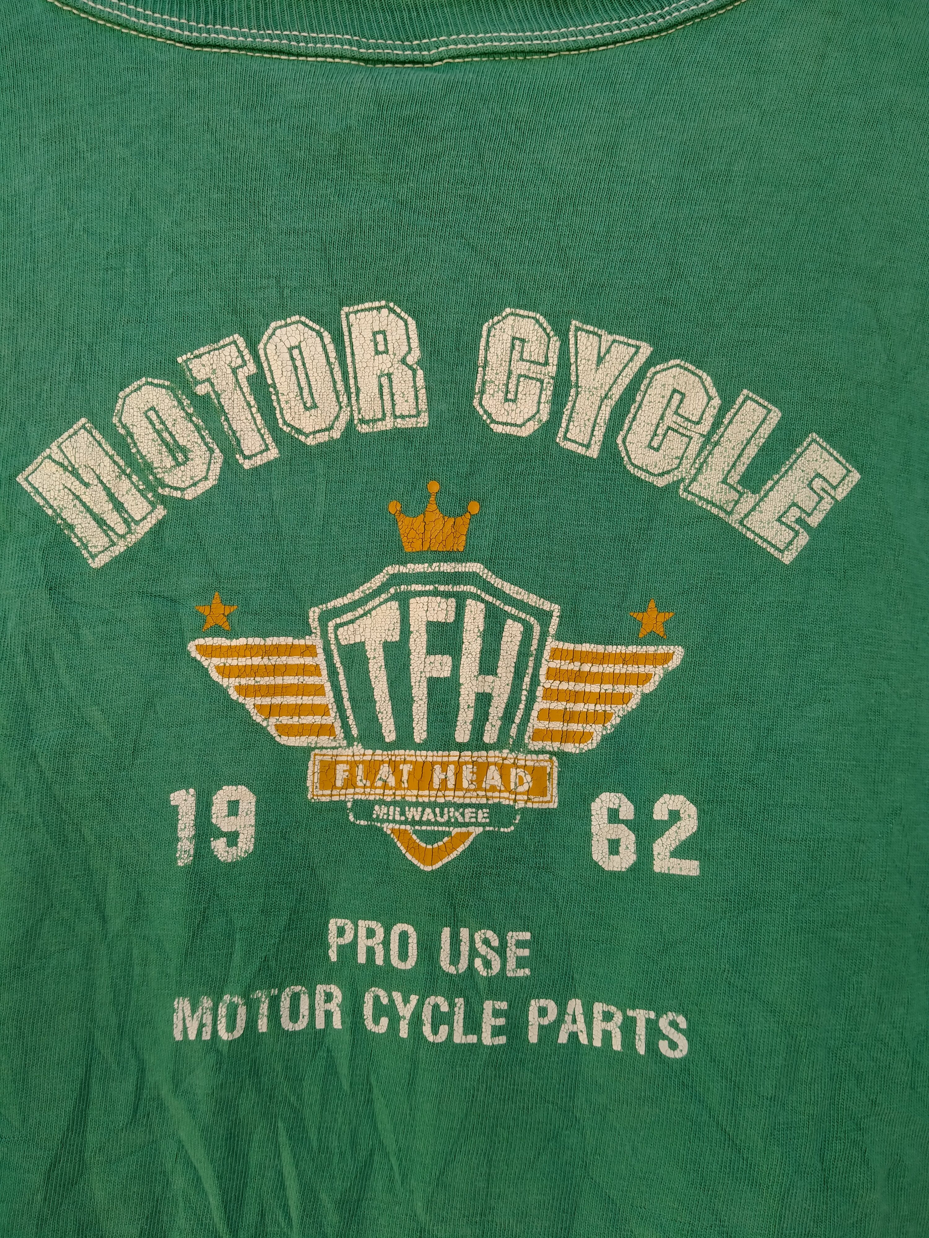 The Flat Head Distressed The Flat Head Pro Use Motor Cycle Parts 1962 Size US M / EU 48-50 / 2 - 3 Thumbnail