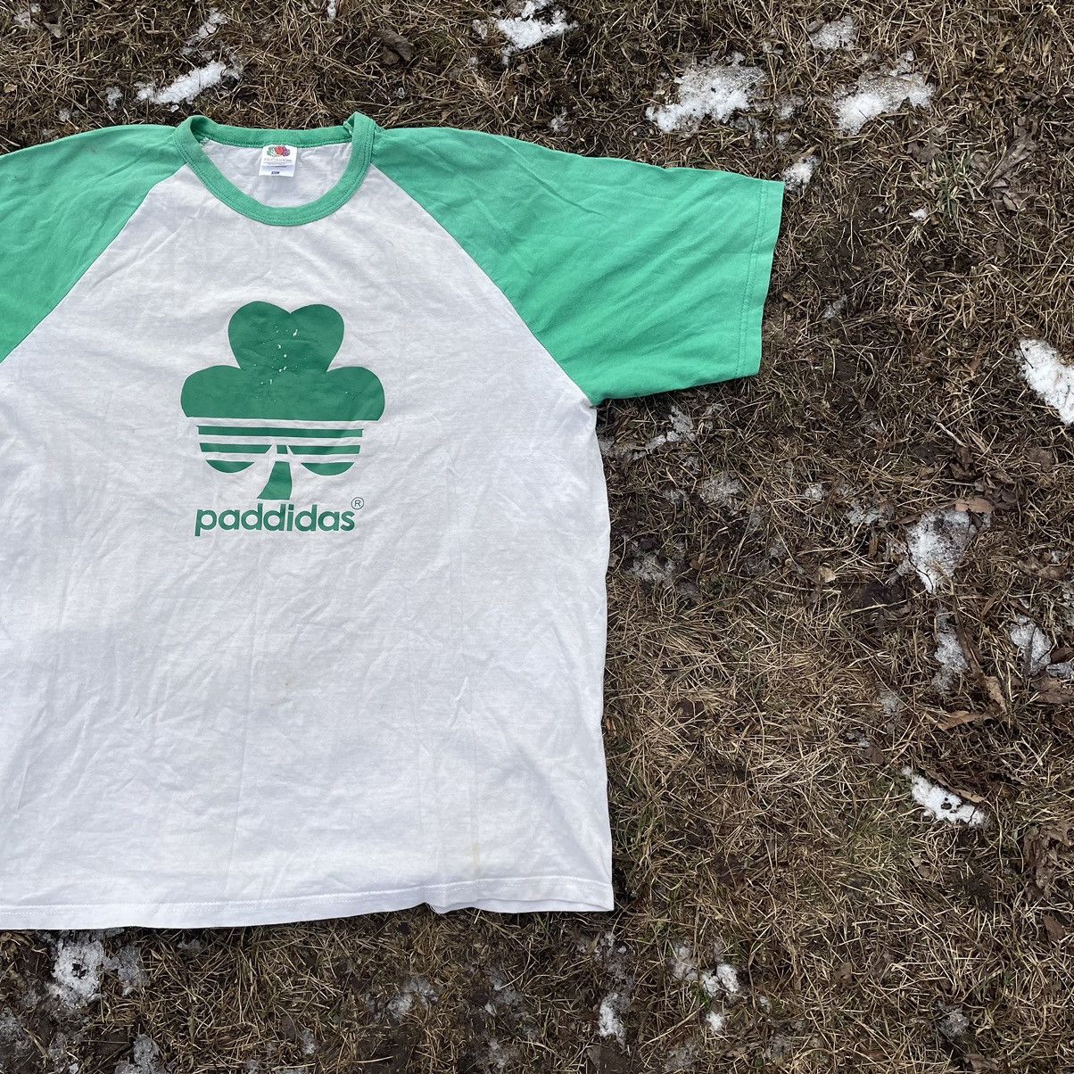 Vintage Vintage Y2K ADULT “ Paddidas Logo Promo “Buymypiece Tee Size US XL / EU 56 / 4 - 2 Thumbnail