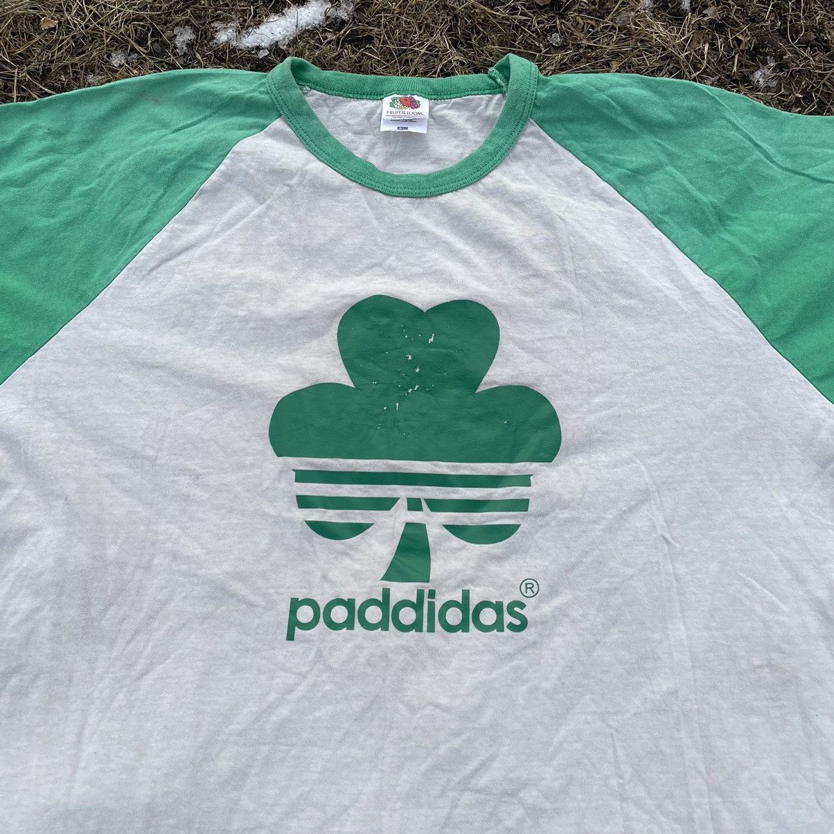 Vintage Vintage Y2K ADULT “ Paddidas Logo Promo “Buymypiece Tee Size US XL / EU 56 / 4 - 4 Thumbnail
