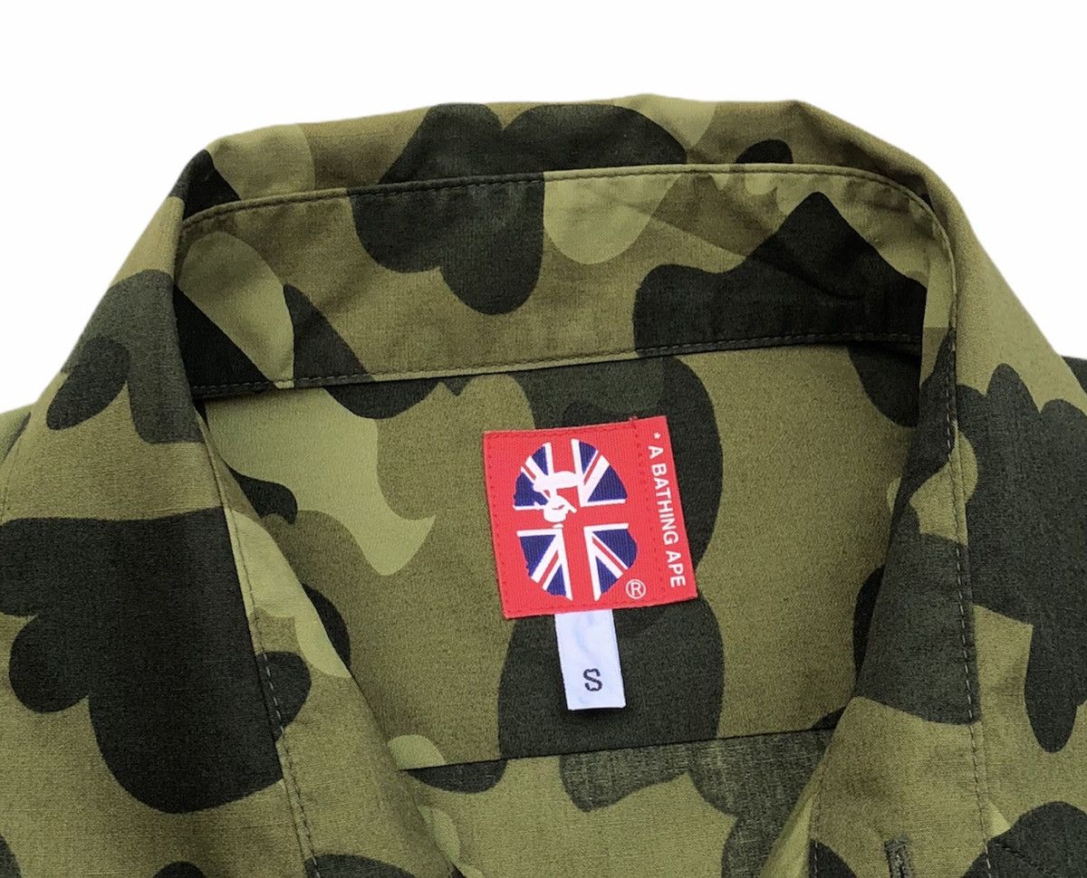 Bape Color Camo Button Up S/S Shirt Size US S / EU 44-46 / 1 - 10 Thumbnail