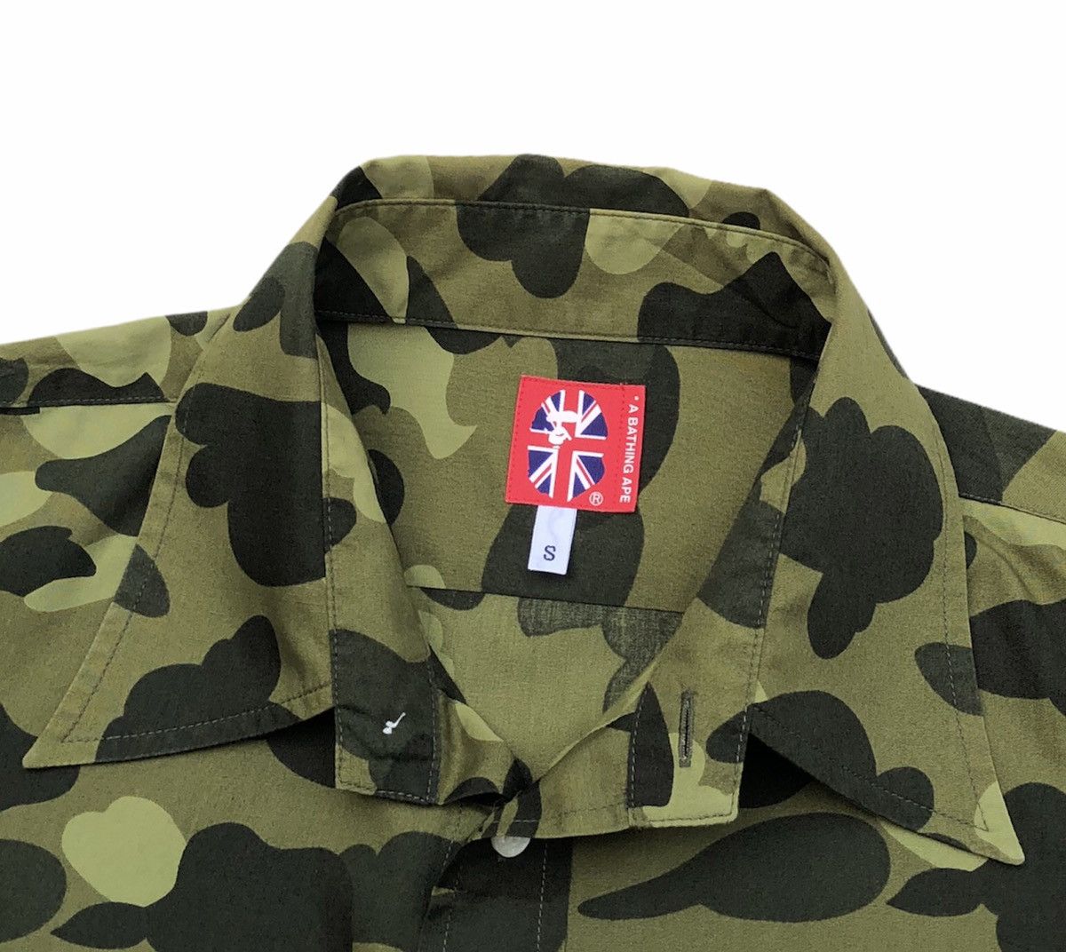 Bape Color Camo Button Up S/S Shirt Size US S / EU 44-46 / 1 - 9 Thumbnail