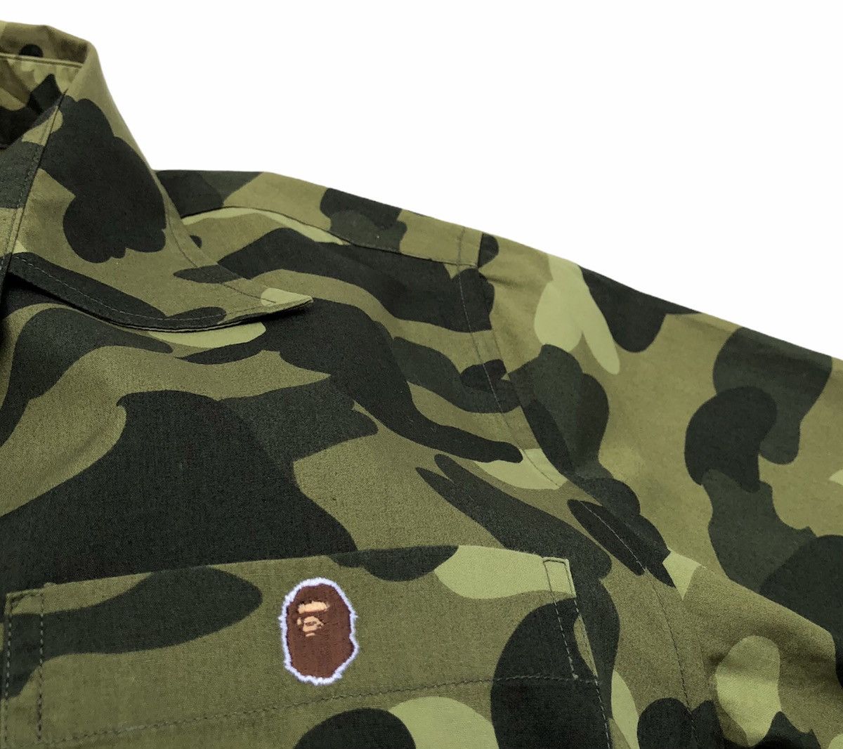 Bape Color Camo Button Up S/S Shirt Size US S / EU 44-46 / 1 - 7 Thumbnail