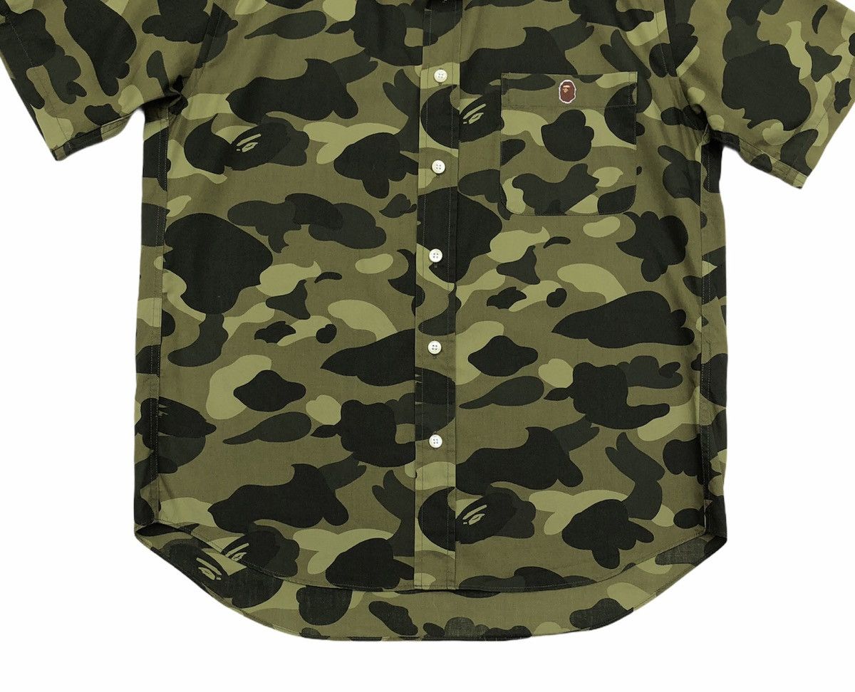 Bape Color Camo Button Up S/S Shirt Size US S / EU 44-46 / 1 - 8 Thumbnail