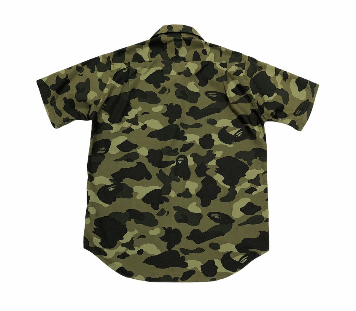 Bape Color Camo Button Up S/S Shirt Size US S / EU 44-46 / 1 - 2 Thumbnail