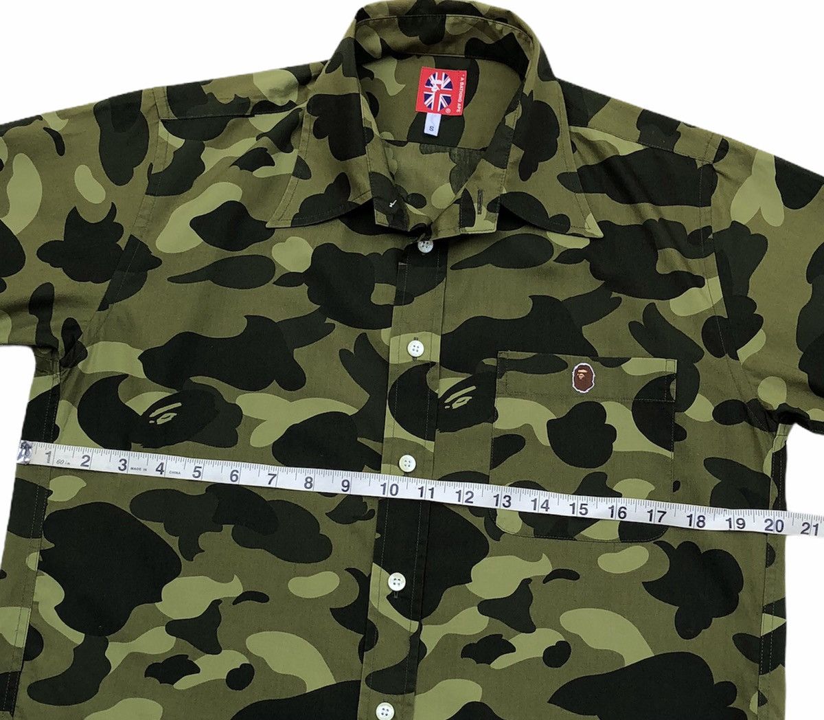 Bape Color Camo Button Up S/S Shirt Size US S / EU 44-46 / 1 - 17 Thumbnail