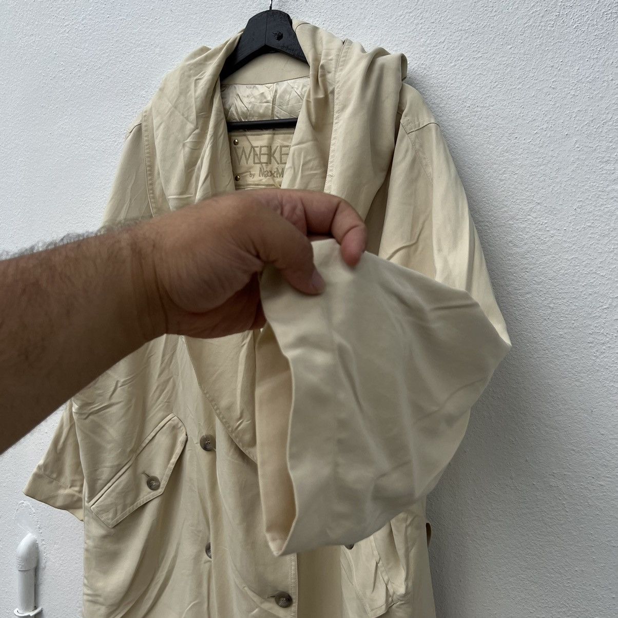 Max Mara RARE OVERCOAT JACKET MAX MARA WEEKEND LINE MADE IN ITALY Size US L / EU 52-54 / 3 - 7 Thumbnail