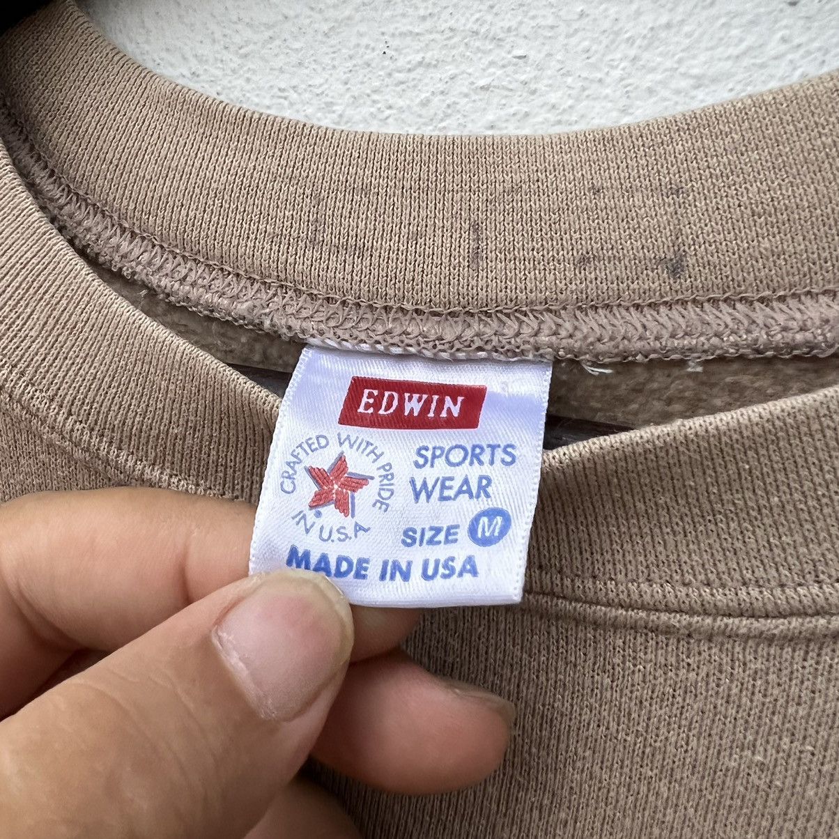 Edwin VINTAGE EDWIN SWEATSHIRT BIG LOGO MADE IN USA Size US M / EU 48-50 / 2 - 8 Thumbnail