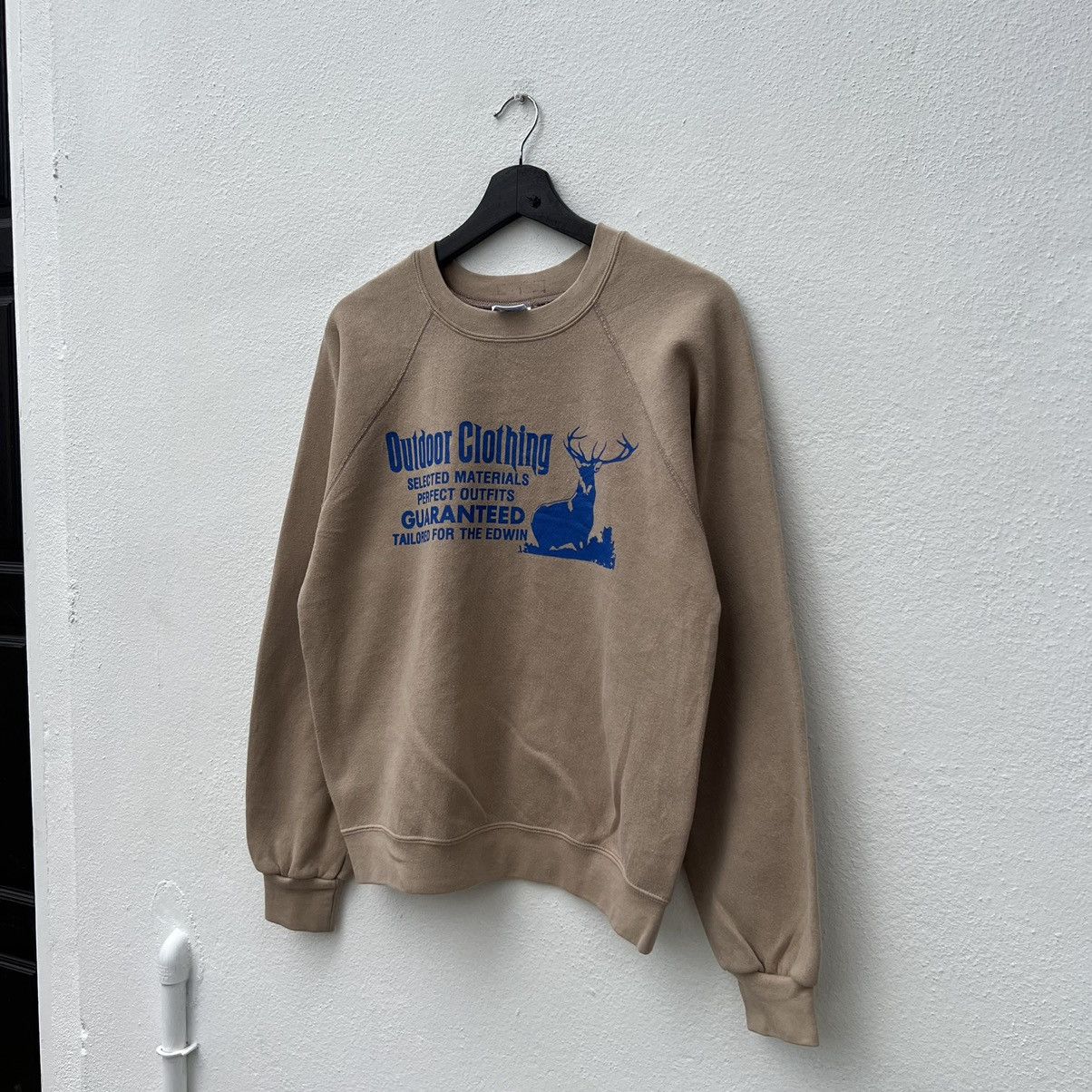 Edwin VINTAGE EDWIN SWEATSHIRT BIG LOGO MADE IN USA Size US M / EU 48-50 / 2 - 2 Thumbnail