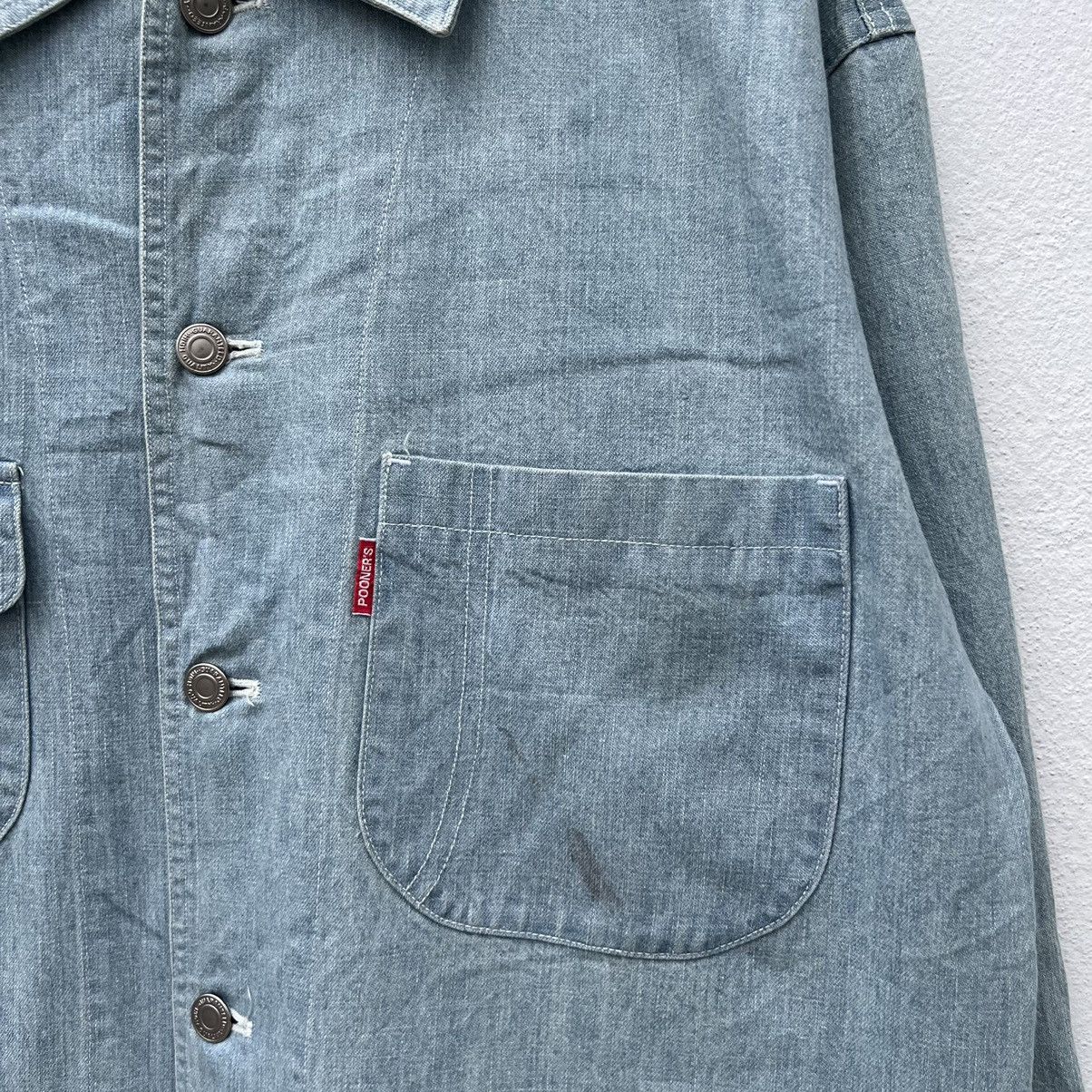 Japanese Brand VINTAGE HIKORY CHORE JACKET CHIC COUNTRY Size US L / EU 52-54 / 3 - 5 Thumbnail