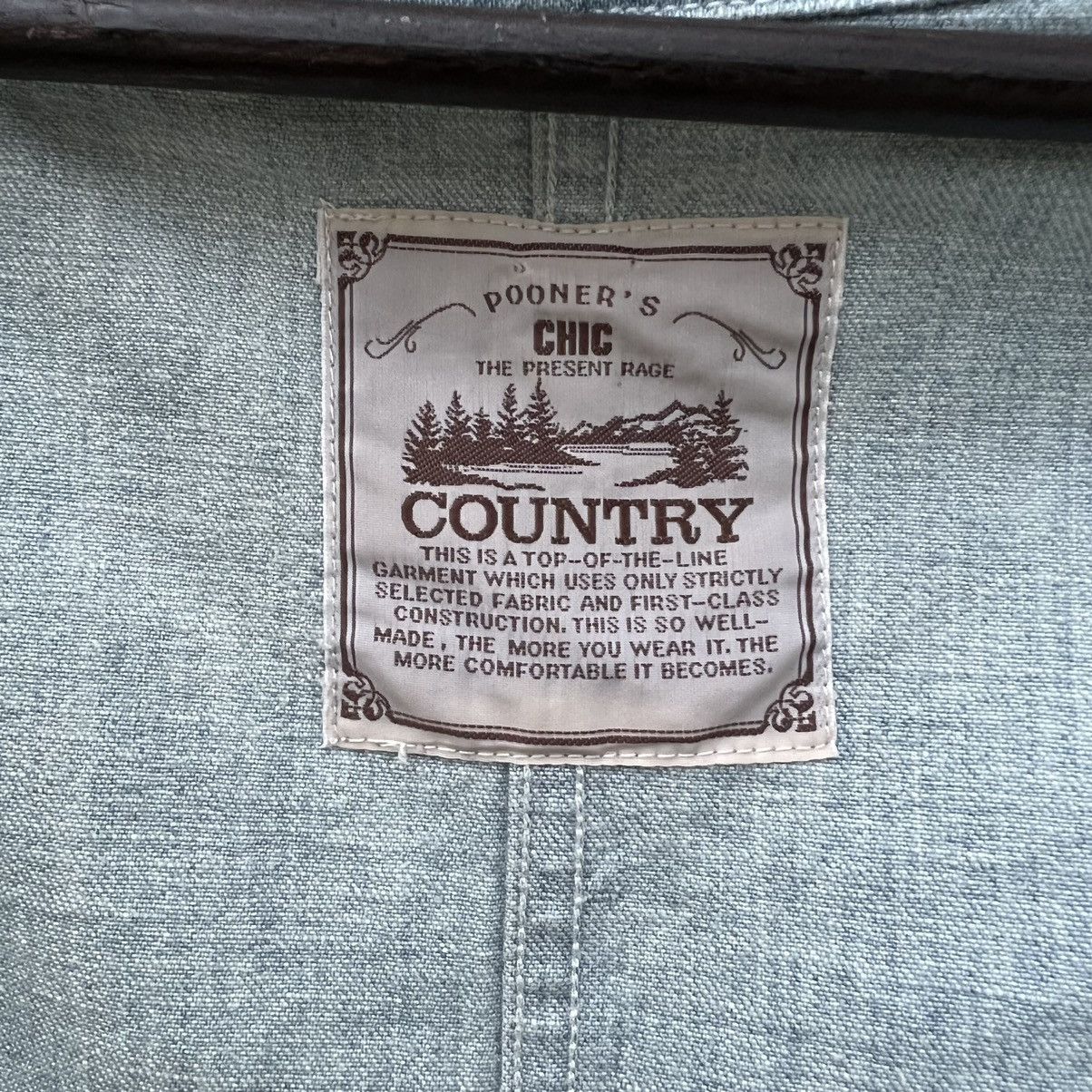Japanese Brand VINTAGE HIKORY CHORE JACKET CHIC COUNTRY Size US L / EU 52-54 / 3 - 13 Thumbnail