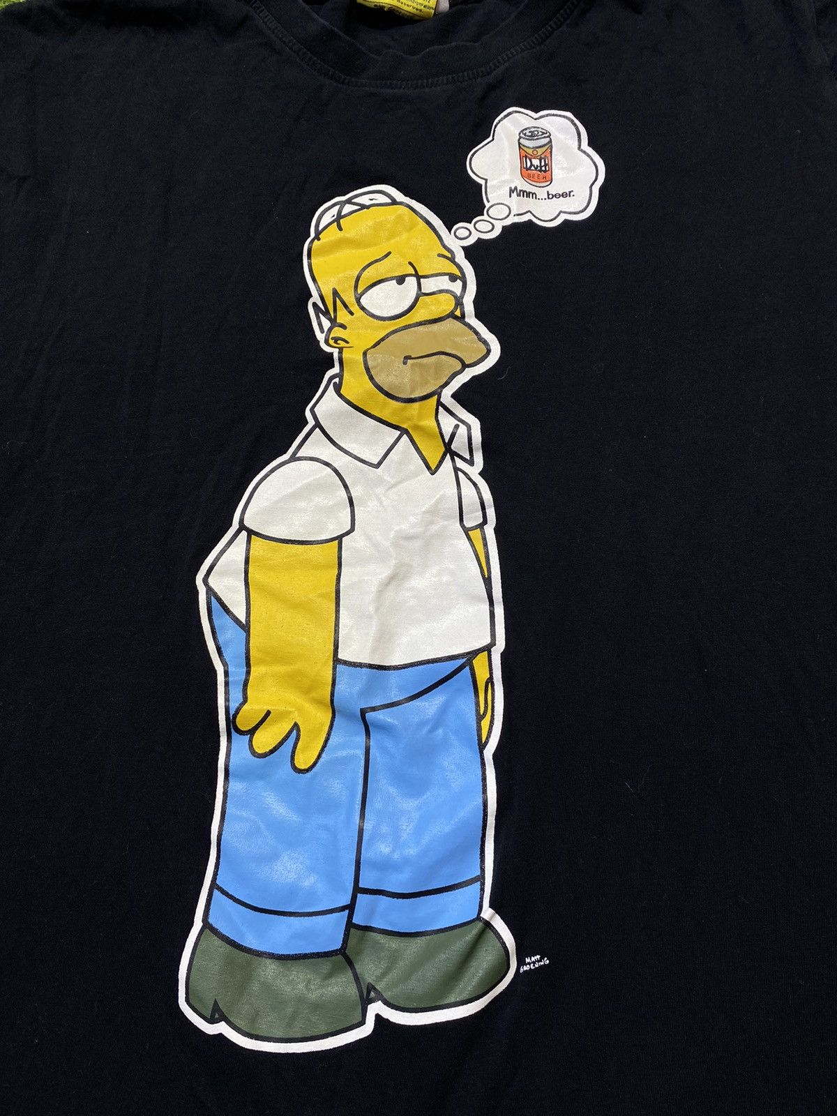 Vintage Vintage Y2k Simpsons humor tee streetwear beer style size XL Size US XL / EU 56 / 4 - 2 Thumbnail