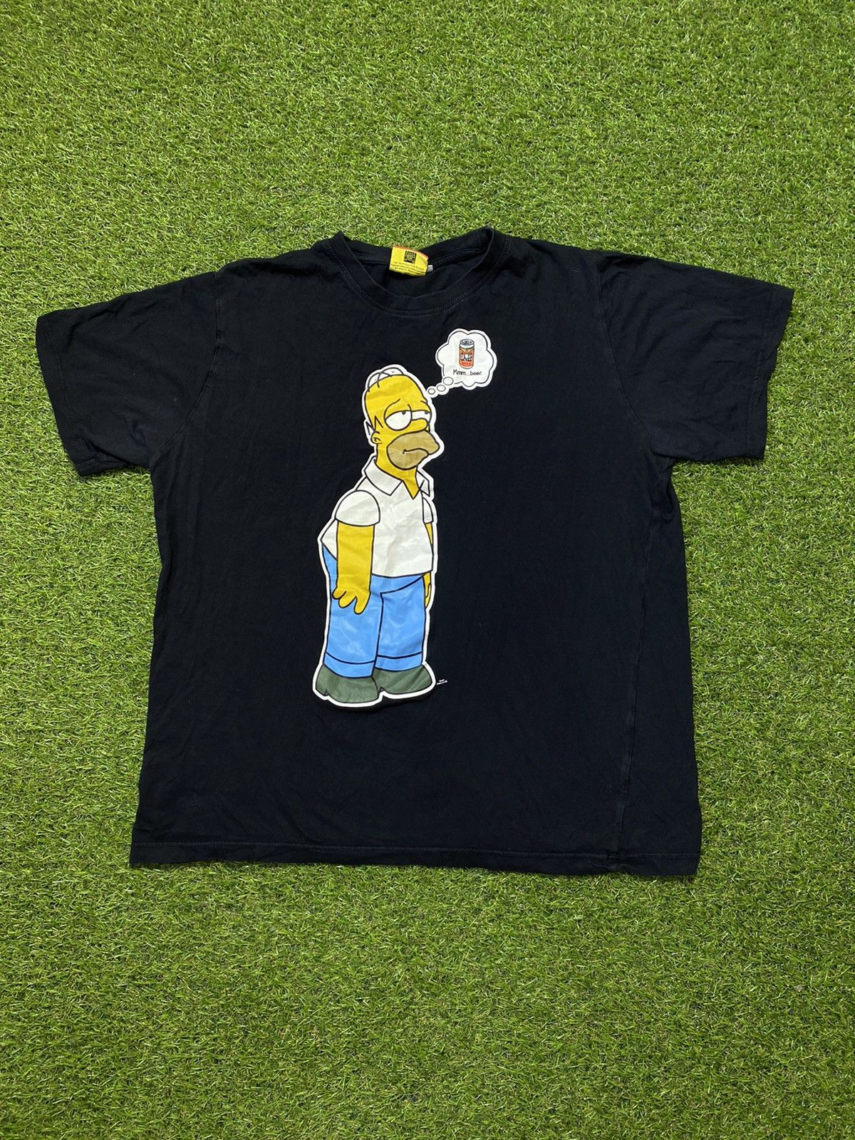 Vintage Vintage Y2k Simpsons humor tee streetwear beer style size XL Size US XL / EU 56 / 4 - 1 Thumbnail