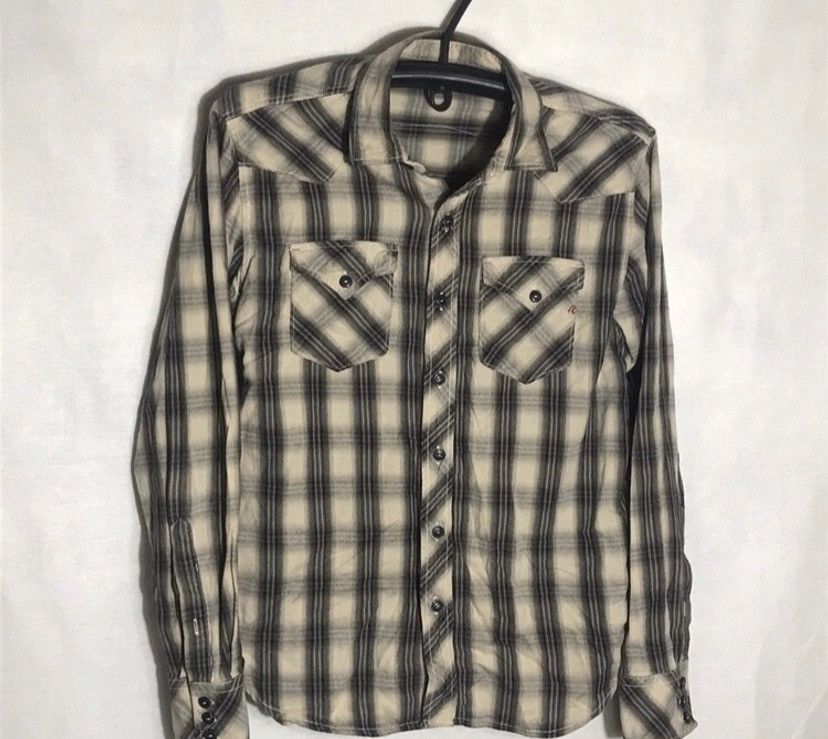 Flannel Vintage flannel shirt streetwear y2k Travis Scott style Size US M / EU 48-50 / 2 - 2 Thumbnail