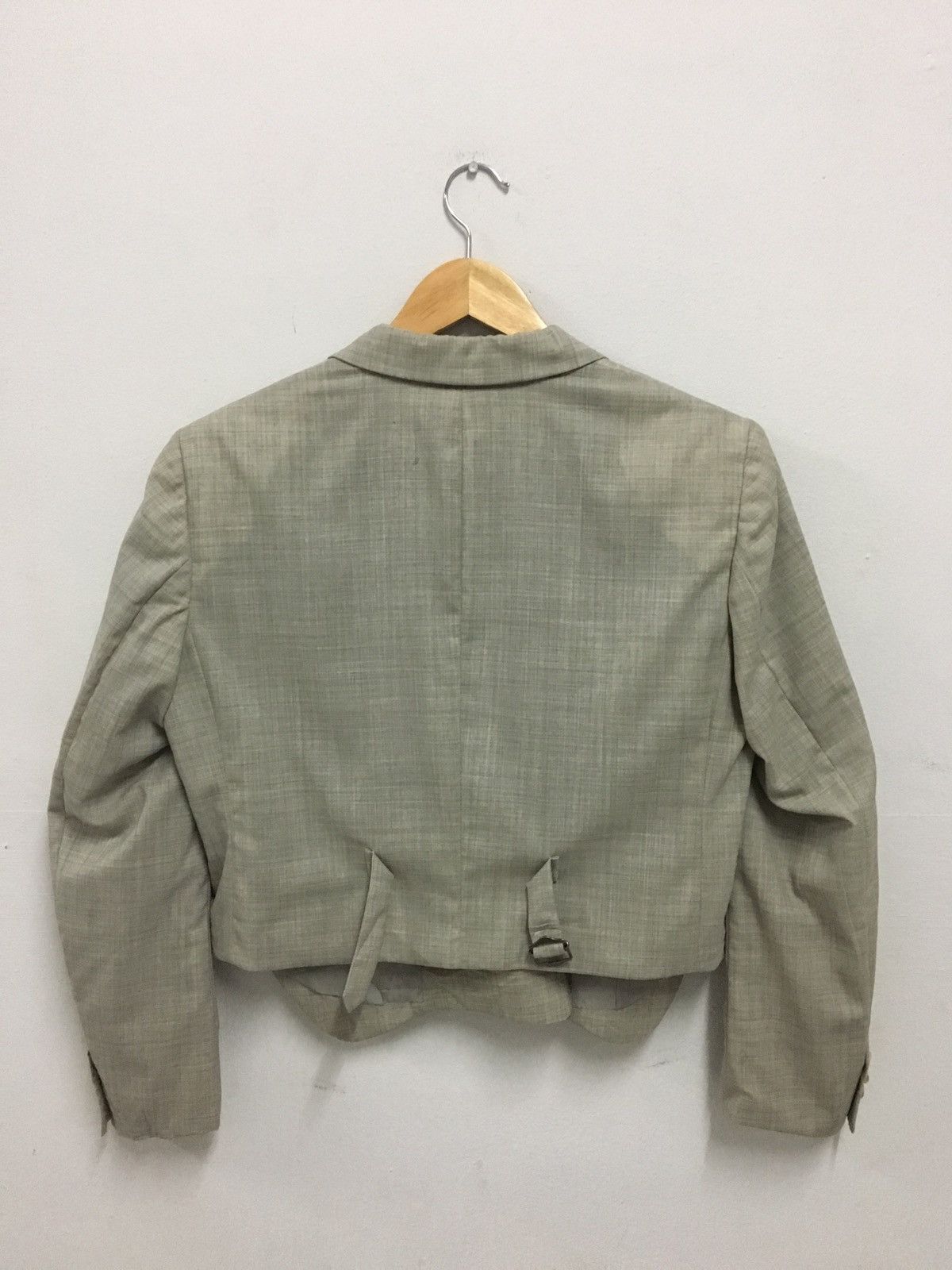 Issey Miyake Issey Miyake Crop Top Suit Size 38S - 3 Thumbnail