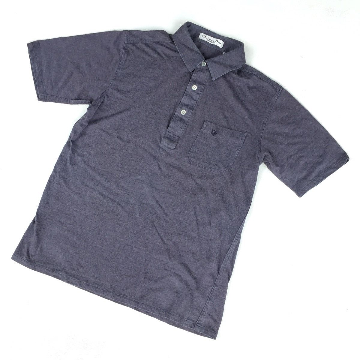 Christian Dior Monsieur × Vintage Vintage Christian Dior Monsieur Polo T-shirts Size US M / EU 48-50 / 2 - 2 Thumbnail