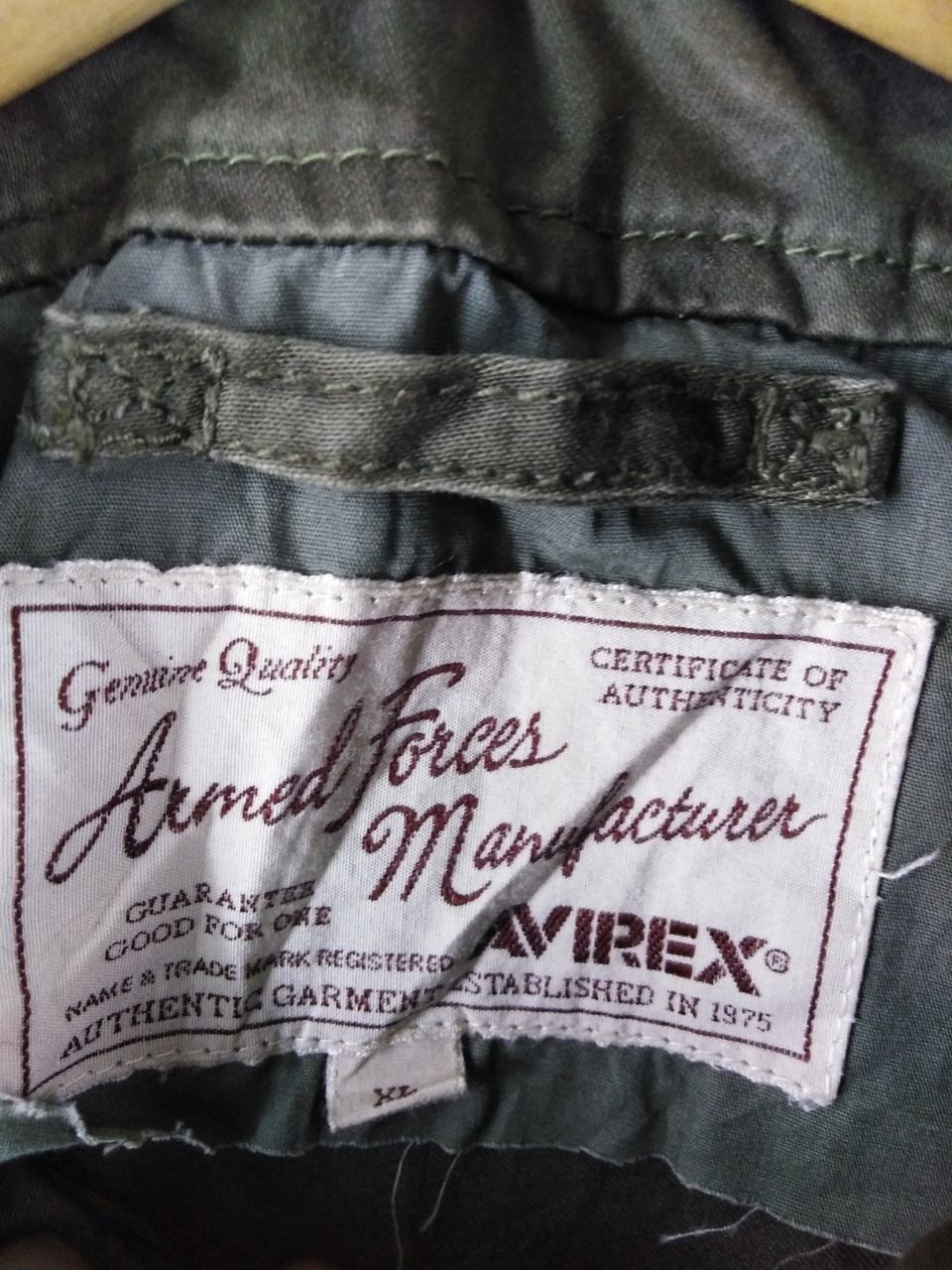 Avirex RARE!! AVIREX MILITARY JACKET Size US L / EU 52-54 / 3 - 9 Thumbnail