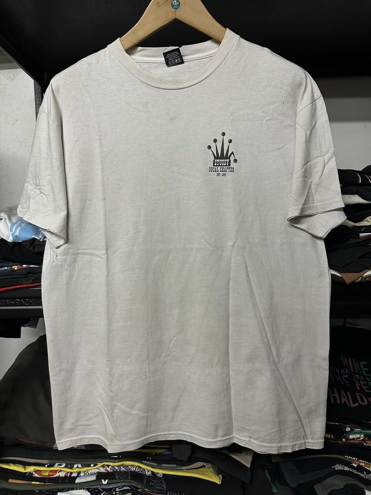 Stussy × Vintage Vintage Stussy Socal Chapter Streetwear Tee Size US L / EU 52-54 / 3 - 2 Thumbnail