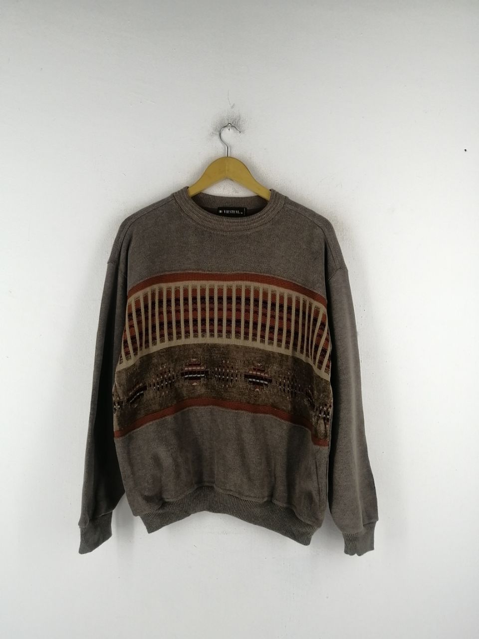 Japanese Brand × Vintage Viesteni Knit Sweatshirt Size US M / EU 48-50 / 2 - 1 Thumbnail