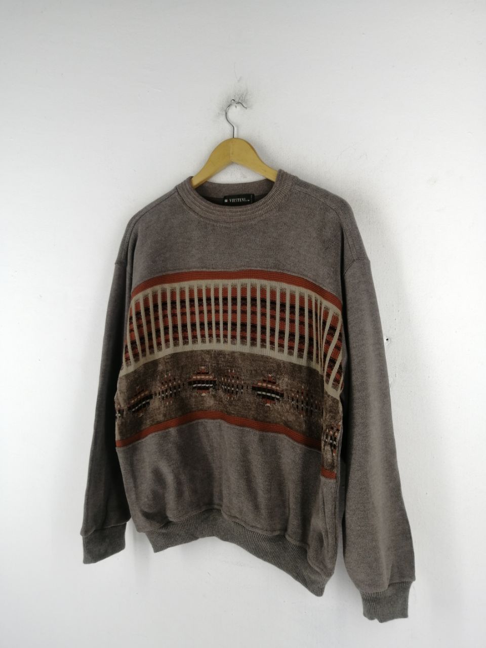 Japanese Brand × Vintage Viesteni Knit Sweatshirt Size US M / EU 48-50 / 2 - 2 Thumbnail