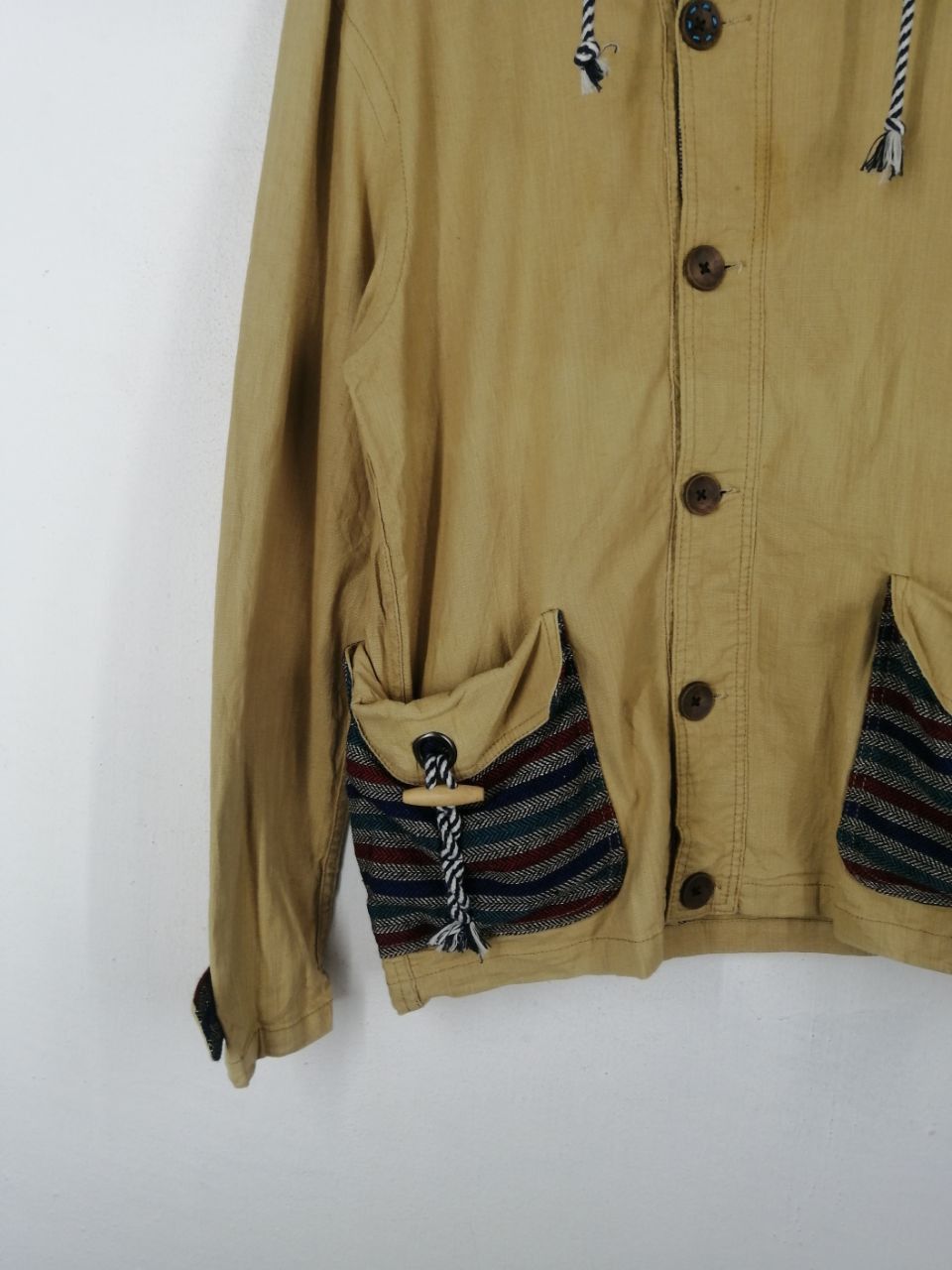 Japanese Brand × Vintage Jungle Storm Khaki Parkas Size US L / EU 52-54 / 3 - 6 Thumbnail