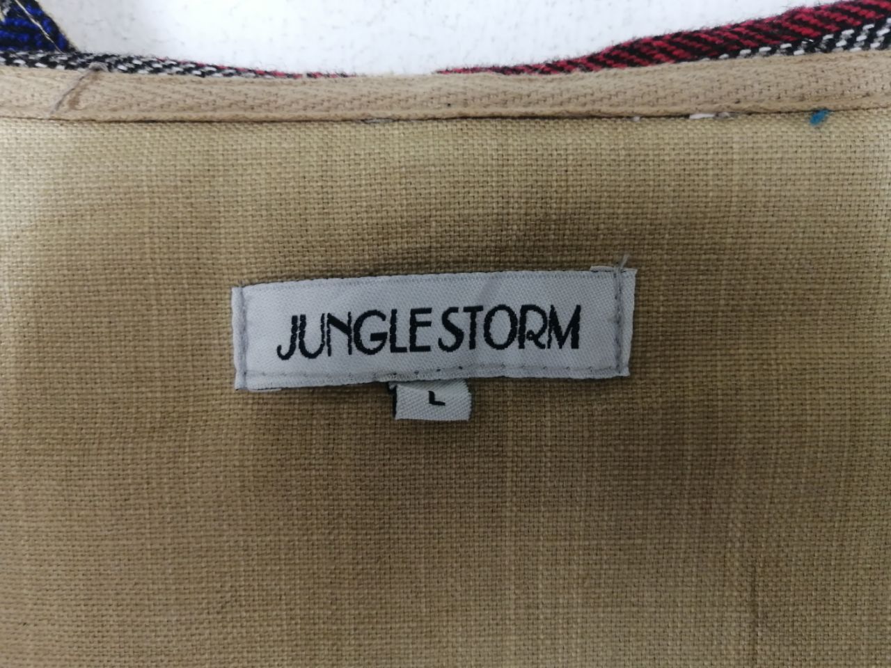 Japanese Brand × Vintage Jungle Storm Khaki Parkas Size US L / EU 52-54 / 3 - 7 Thumbnail