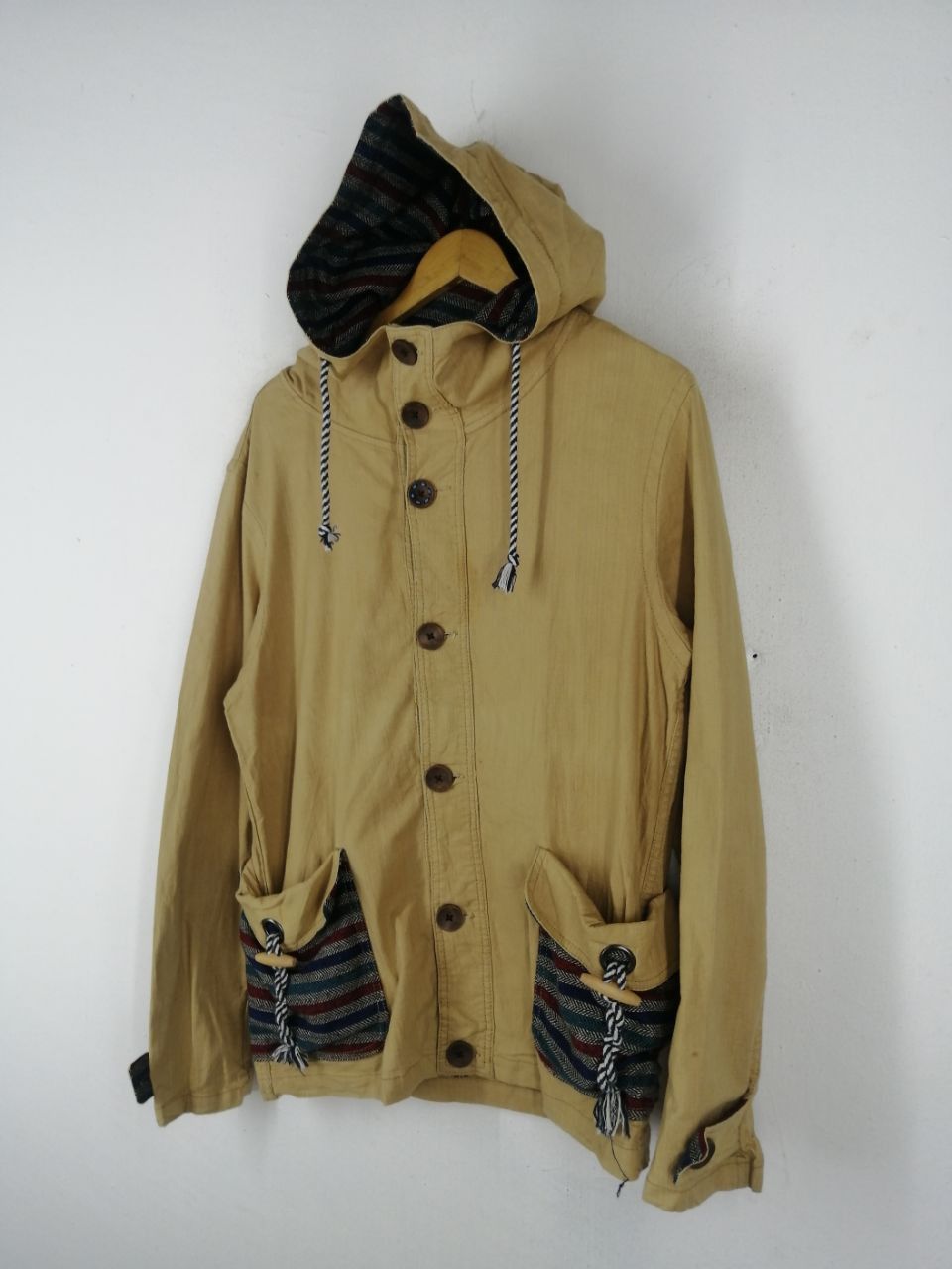 Japanese Brand × Vintage Jungle Storm Khaki Parkas Size US L / EU 52-54 / 3 - 2 Thumbnail
