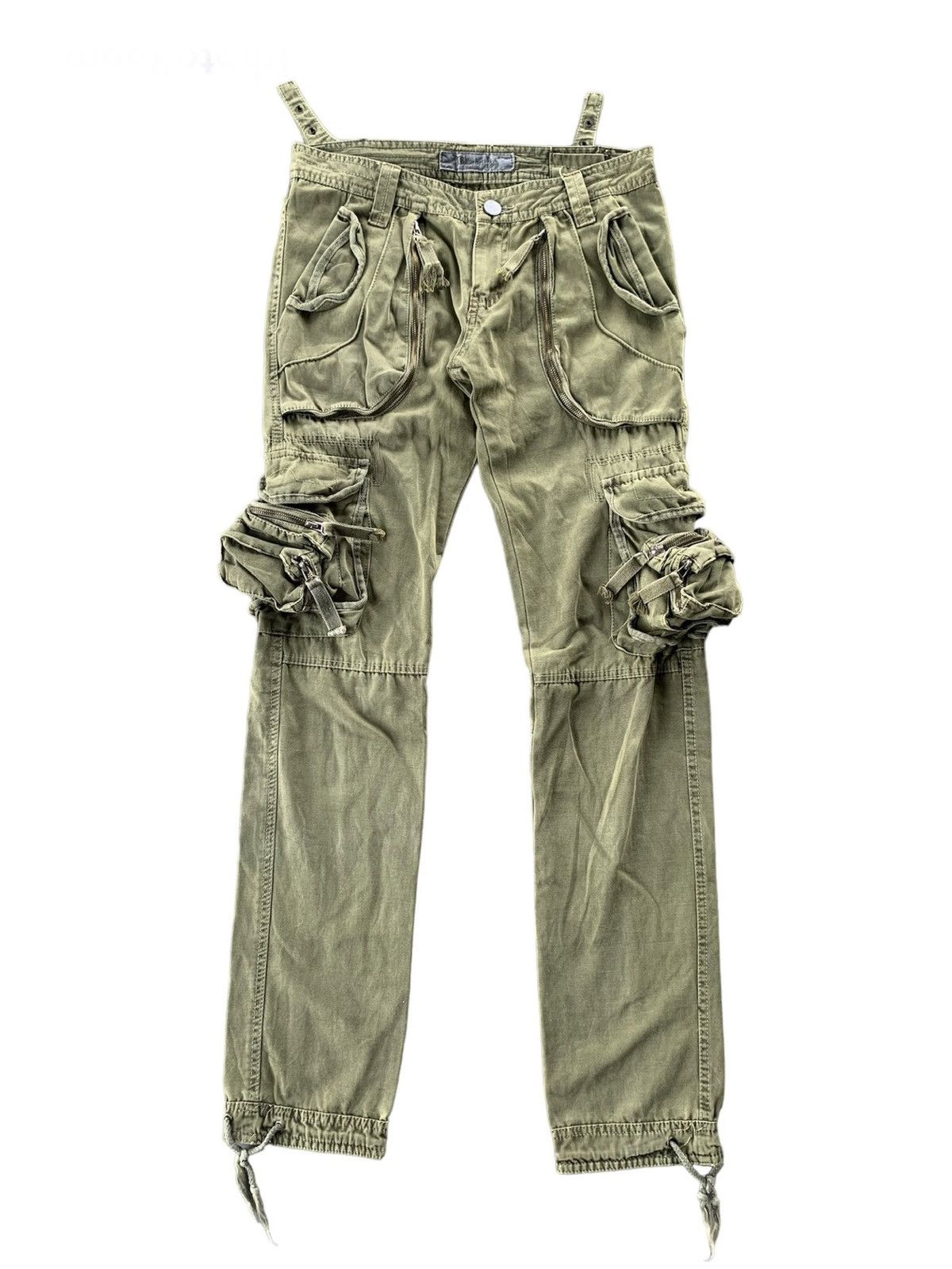 image of 20471120 x Beauty Beast Vintage Tbj Military Tactical Bondage Multipocket Pants in Army (Size 32)