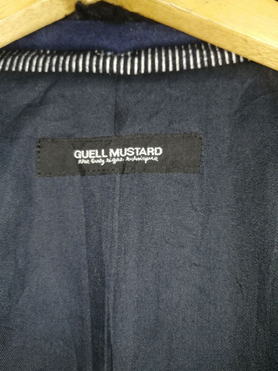 Designer × Japanese Brand × Vintage Guell Mustard Heavy Jacket Size US L / EU 52-54 / 3 - 6 Thumbnail