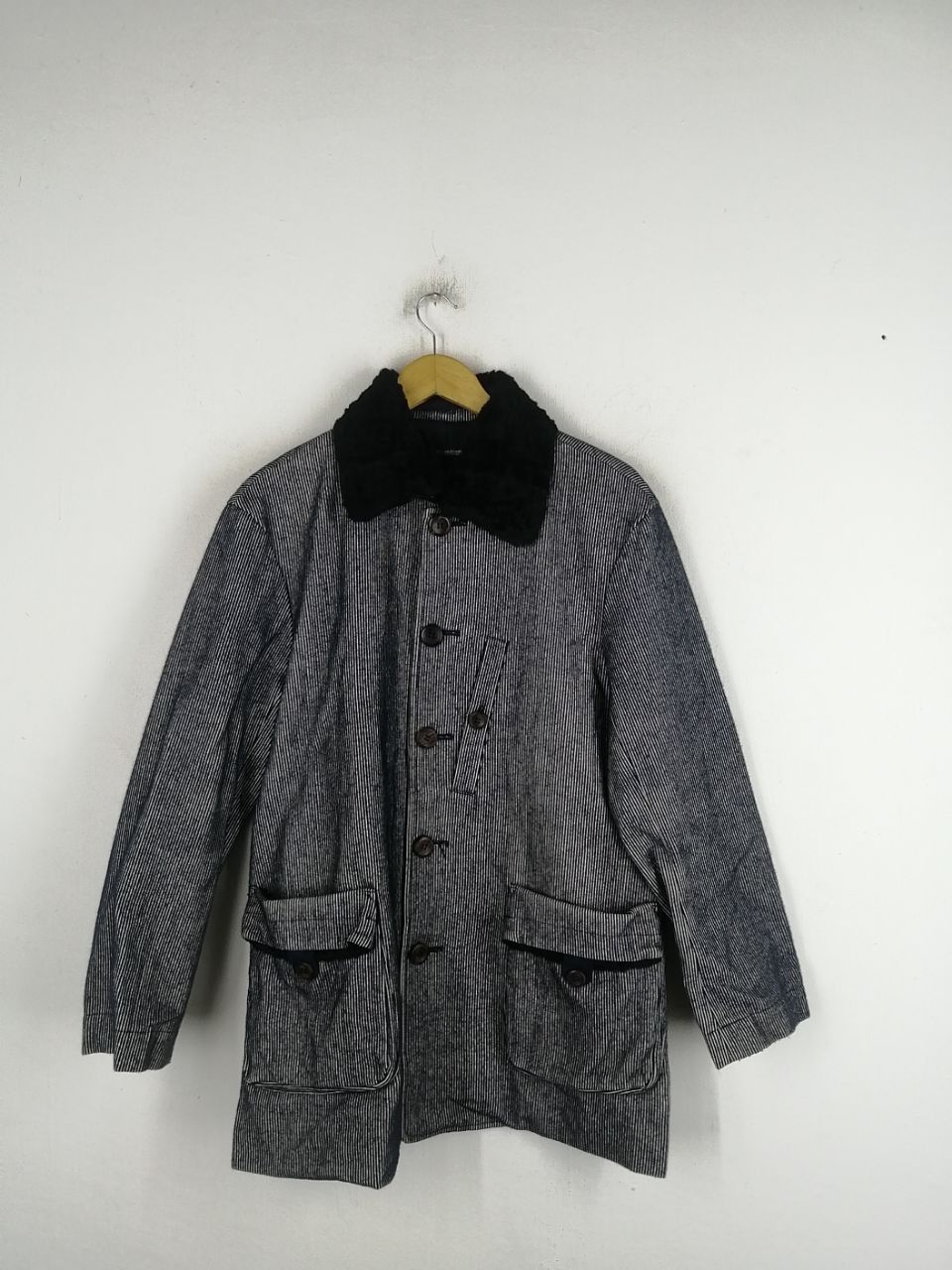 Designer × Japanese Brand × Vintage Guell Mustard Heavy Jacket Size US L / EU 52-54 / 3 - 1 Thumbnail