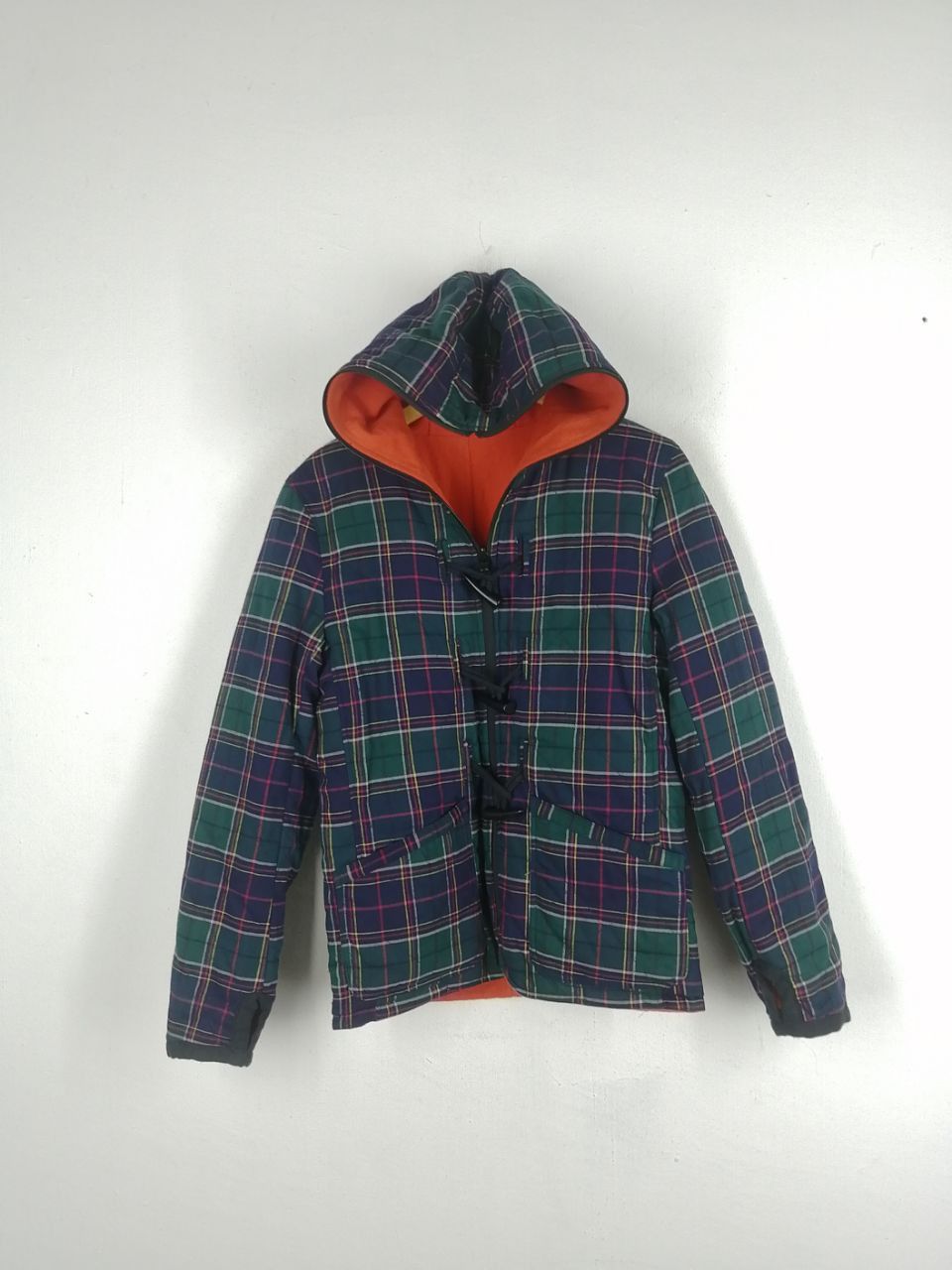 Japanese Brand Reversible Vintage Wool Jacket Full Zipped Size US M / EU 48-50 / 2 - 2 Thumbnail